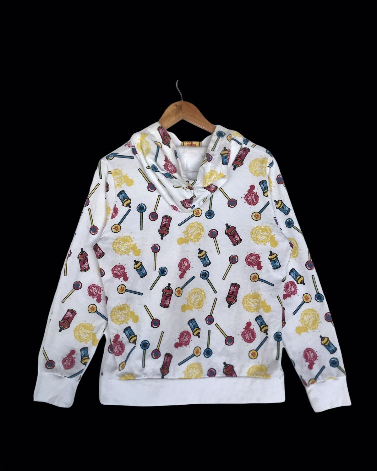 Japanese Brand Fullprint Hoodie Chupa Chupa Pullover Size L / US 10 / IT 46 - 2 Thumbnail