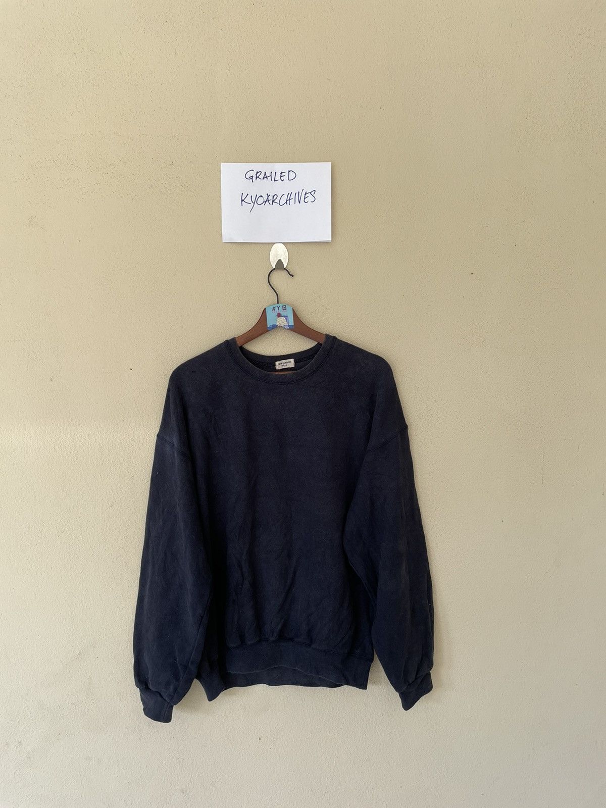 Comme Ca Ism × Vintage COMME CA DU MODE BIG LOGO SWEATSHIRT Size US L / EU 52-54 / 3 - 4 Thumbnail