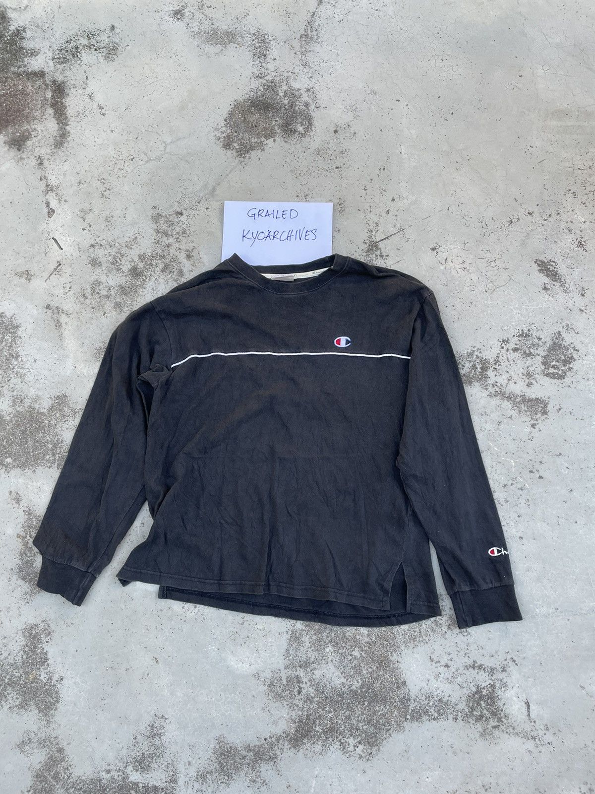 Champion CHAMPION SMALL LOGO LONG SLEEVE Size US L / EU 52-54 / 3 - 1 Thumbnail
