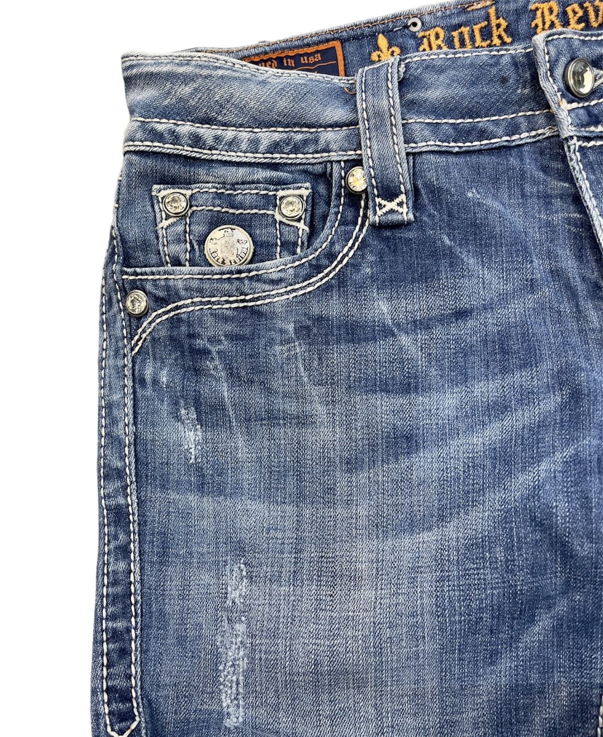 Rock Revival × Vintage VINTAGE ROCK REVIVAL CELINE BOOTCUT JEANS SIZE 32X35 Size 32" / US 10 / IT 46 - 5 Thumbnail