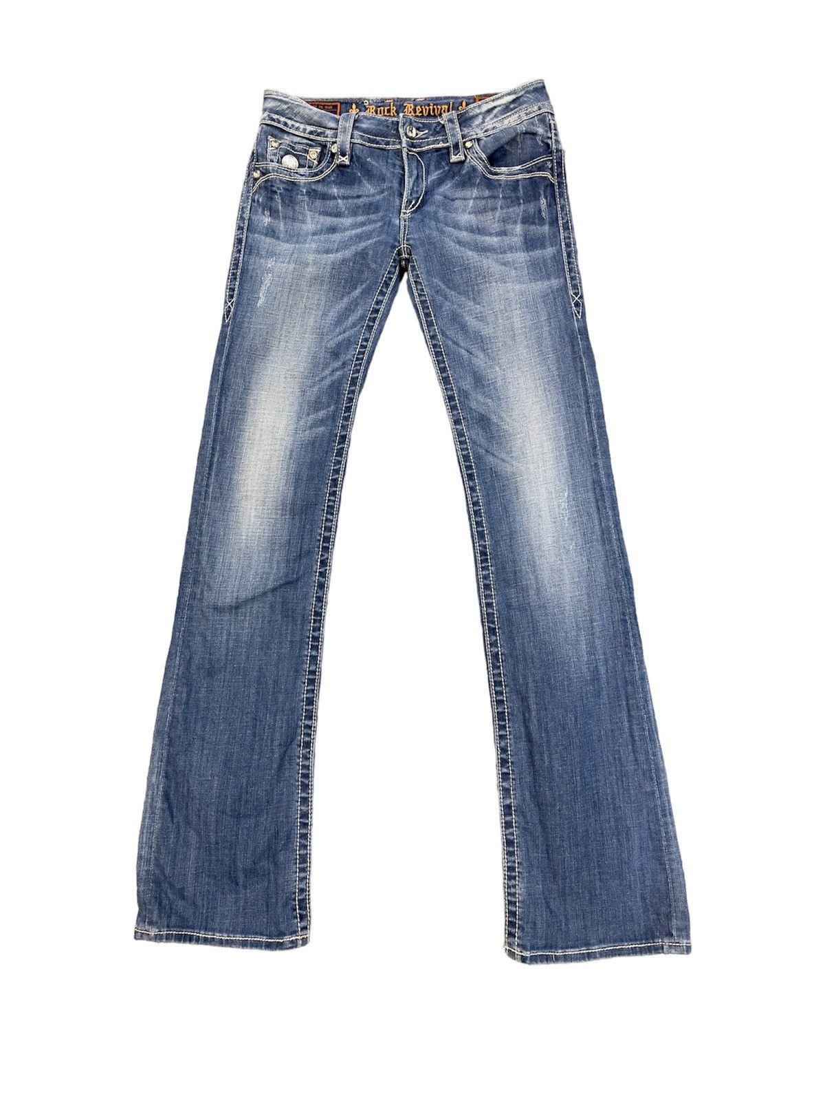 Rock Revival × Vintage VINTAGE ROCK REVIVAL CELINE BOOTCUT JEANS SIZE 32X35 Size 32" / US 10 / IT 46 - 2 Thumbnail