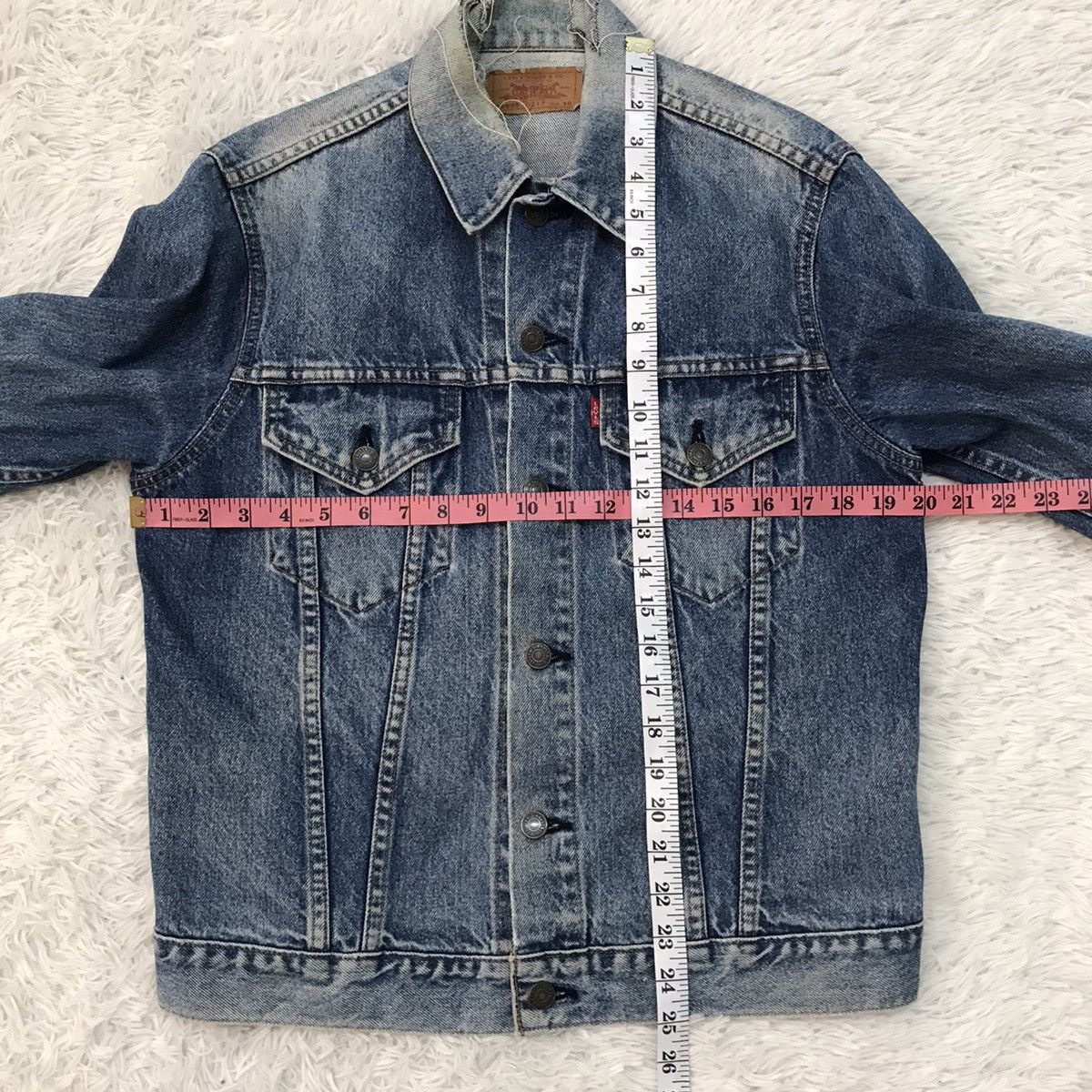 Levi's Vtg Levis 70505 Small e Denim Trucker Jacket Size US M / EU 48-50 / 2 - 20 Thumbnail