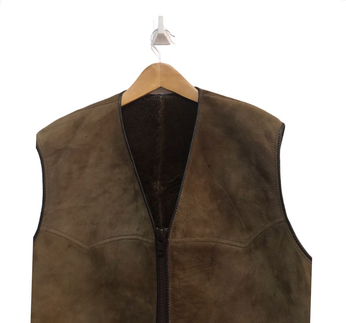 Japanese Brand Sherling leather vest Size US M / EU 48-50 / 2 - 3 Thumbnail