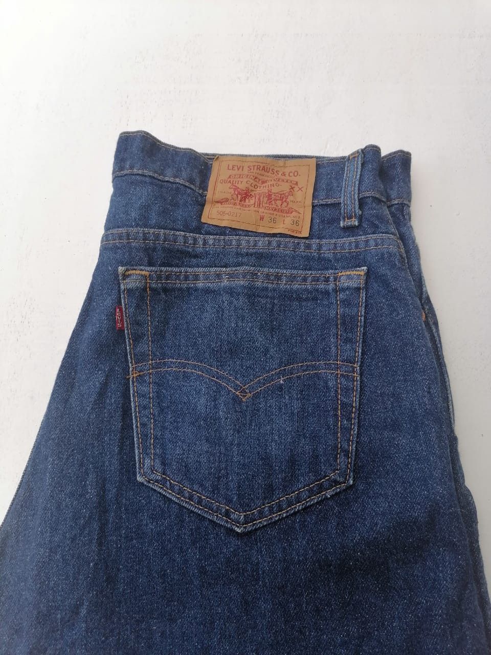 Levi's × Levi's Vintage Clothing × Vintage Levi's Strauss 505-0217 Denim Jeans Size US 36 / EU 52 - 7 Thumbnail