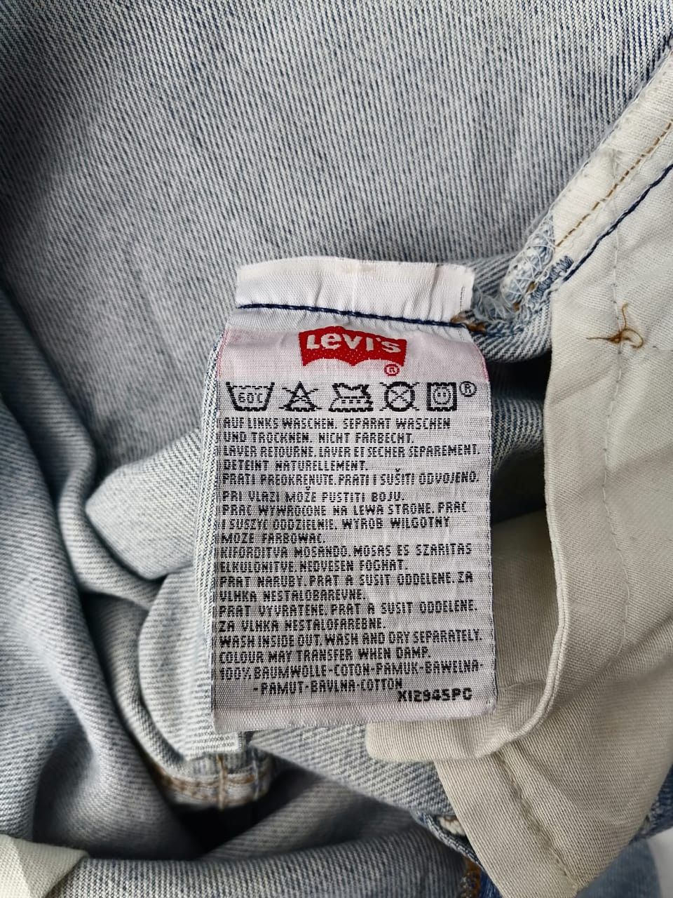 Levi's × Levi's Vintage Clothing × Vintage Levi's Strauss Fly Button Distressed Denim Jeans Size US 32 / EU 48 - 5 Thumbnail