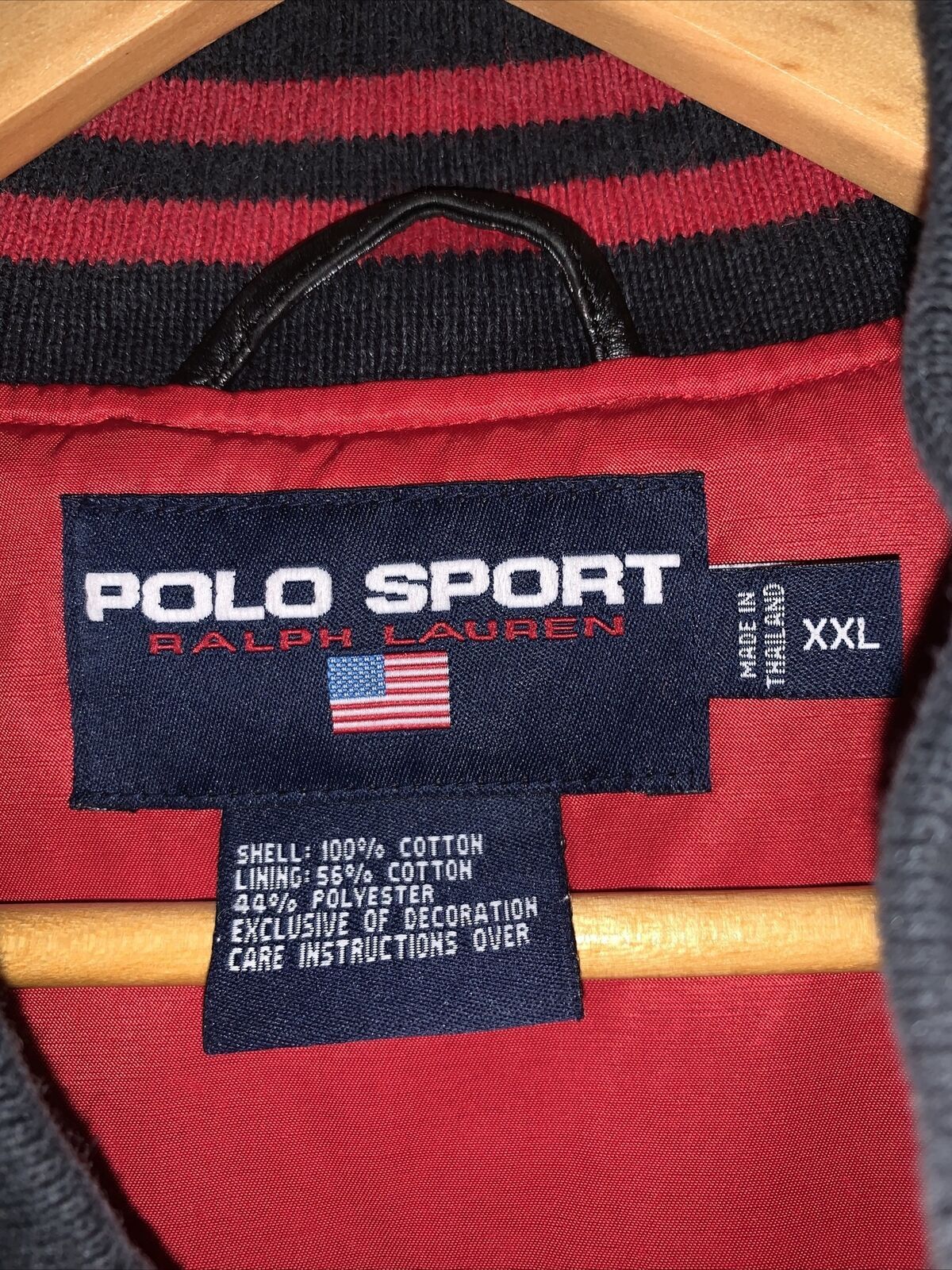 Polo Ralph Lauren Vintage POLO Ralph Lauren SPORT Tiger Varsity Jacket XXL Size US XXL / EU 58 / 5 - 10 Thumbnail