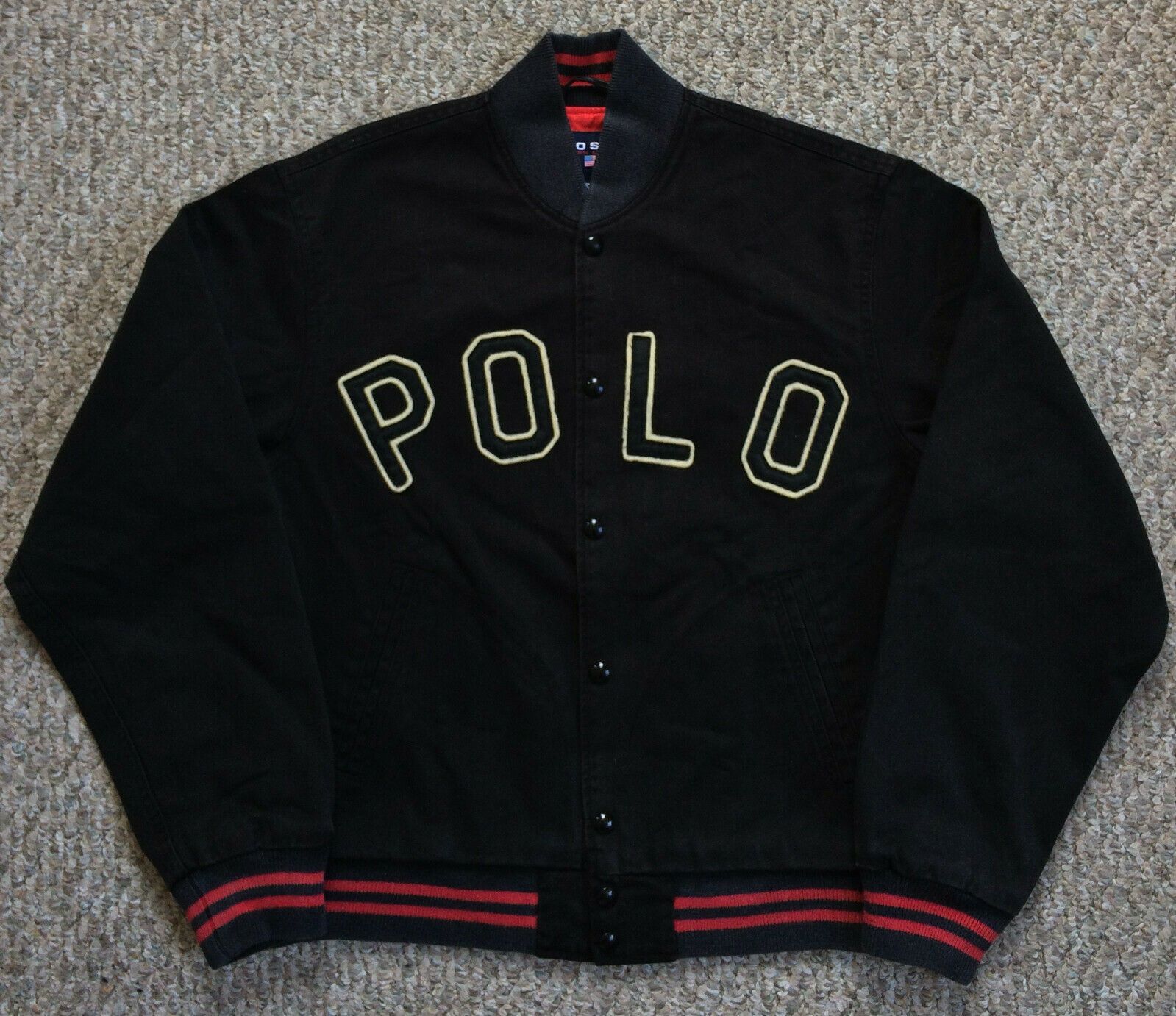Polo Ralph Lauren Vintage POLO Ralph Lauren SPORT Tiger Varsity Jacket XXL Size US XXL / EU 58 / 5 - 4 Thumbnail