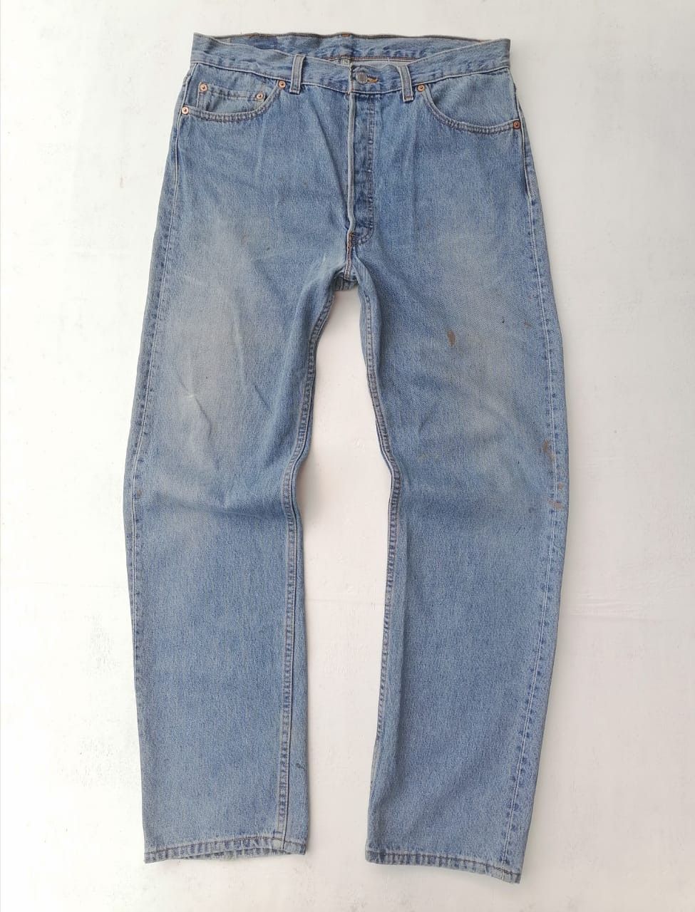 Levi's × Levi's Vintage Clothing Levi's Strauss 501 Fly Button Denim Jeans Size US 34 / EU 50 - 1 Thumbnail