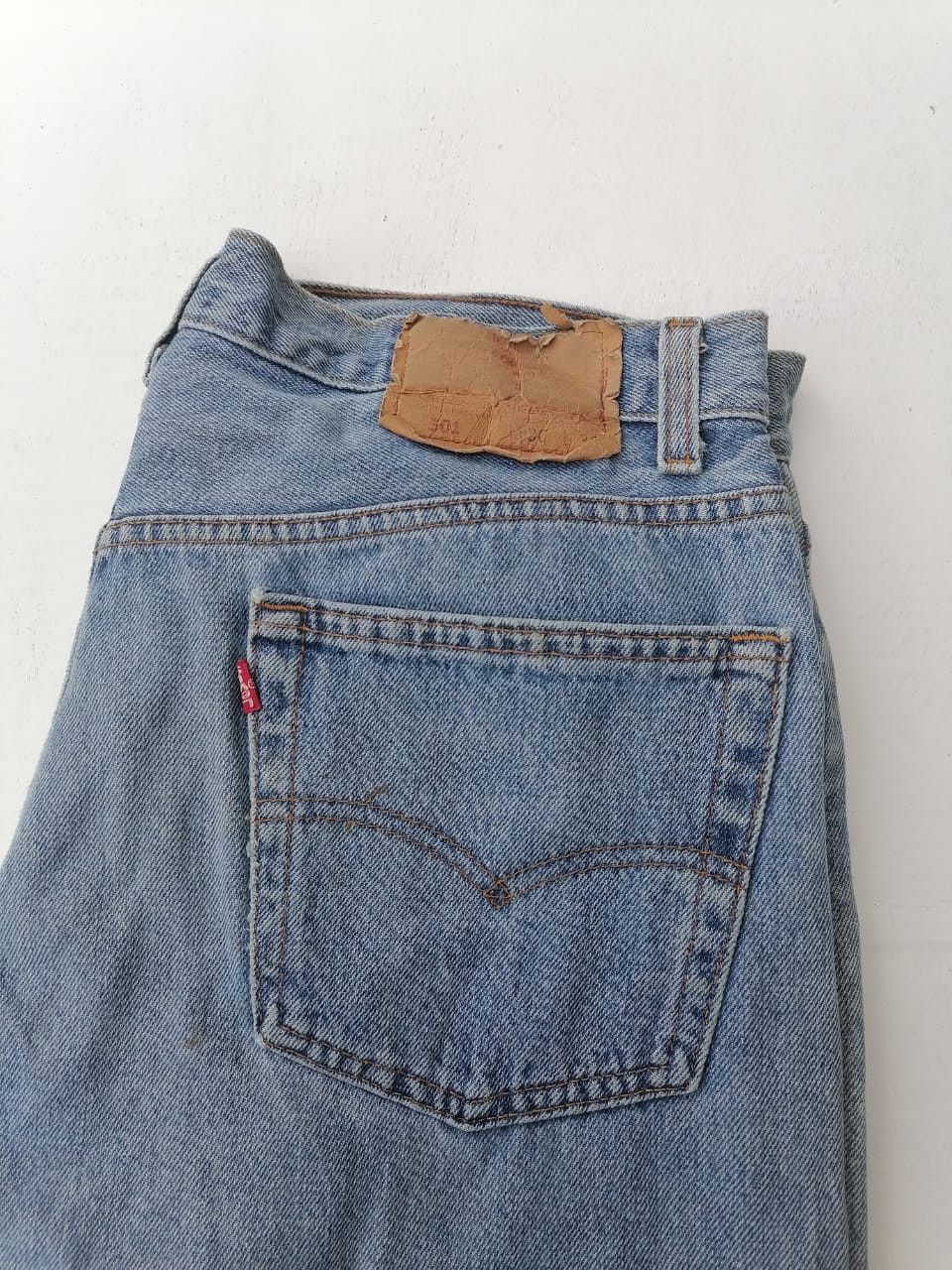 Levi's × Levi's Vintage Clothing Levi's Strauss 501 Fly Button Denim Jeans Size US 34 / EU 50 - 7 Thumbnail