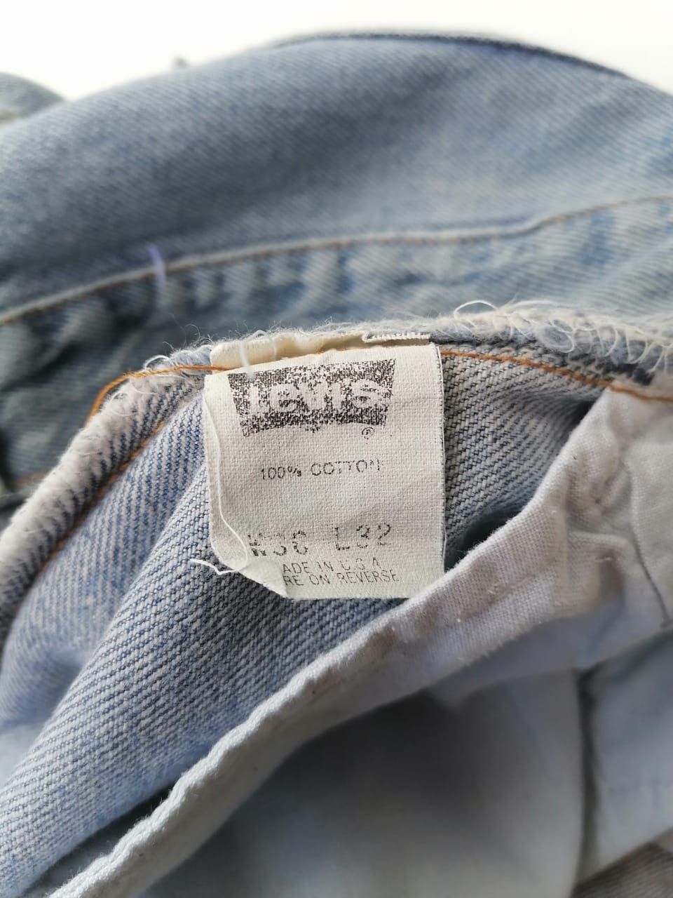 Levi's × Levi's Vintage Clothing Levi's Strauss 501 Fly Button Denim Jeans Size US 34 / EU 50 - 5 Thumbnail