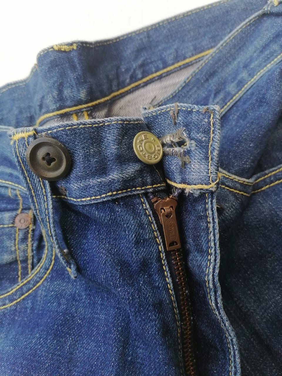 Vintage Big Stone Y210 Bootcut Denim Jeans Size US 30 / EU 46 - 4 Thumbnail