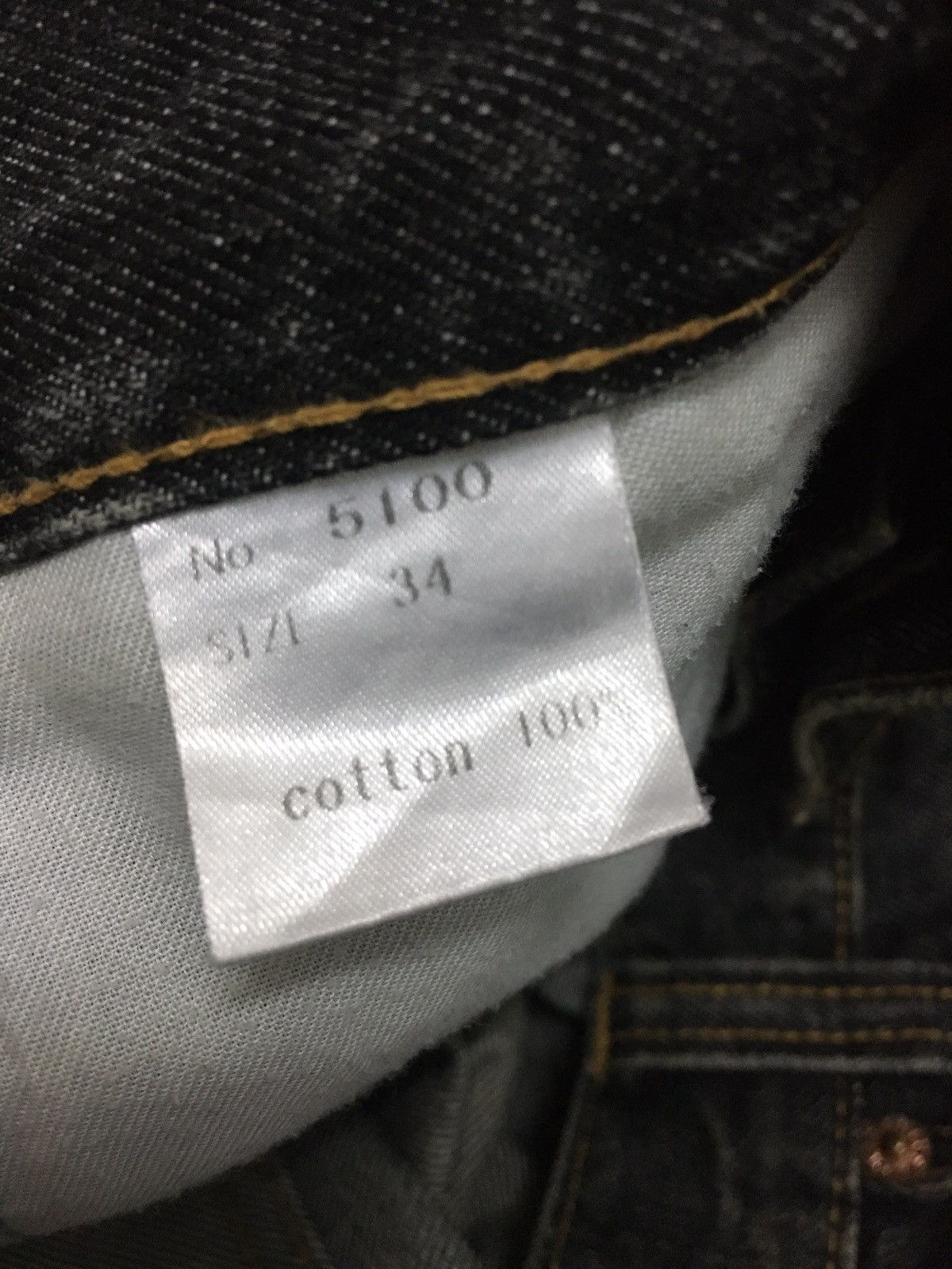Japanese Brand Japanese Brand Black Trasher Denim Size US 35 - 8 Thumbnail