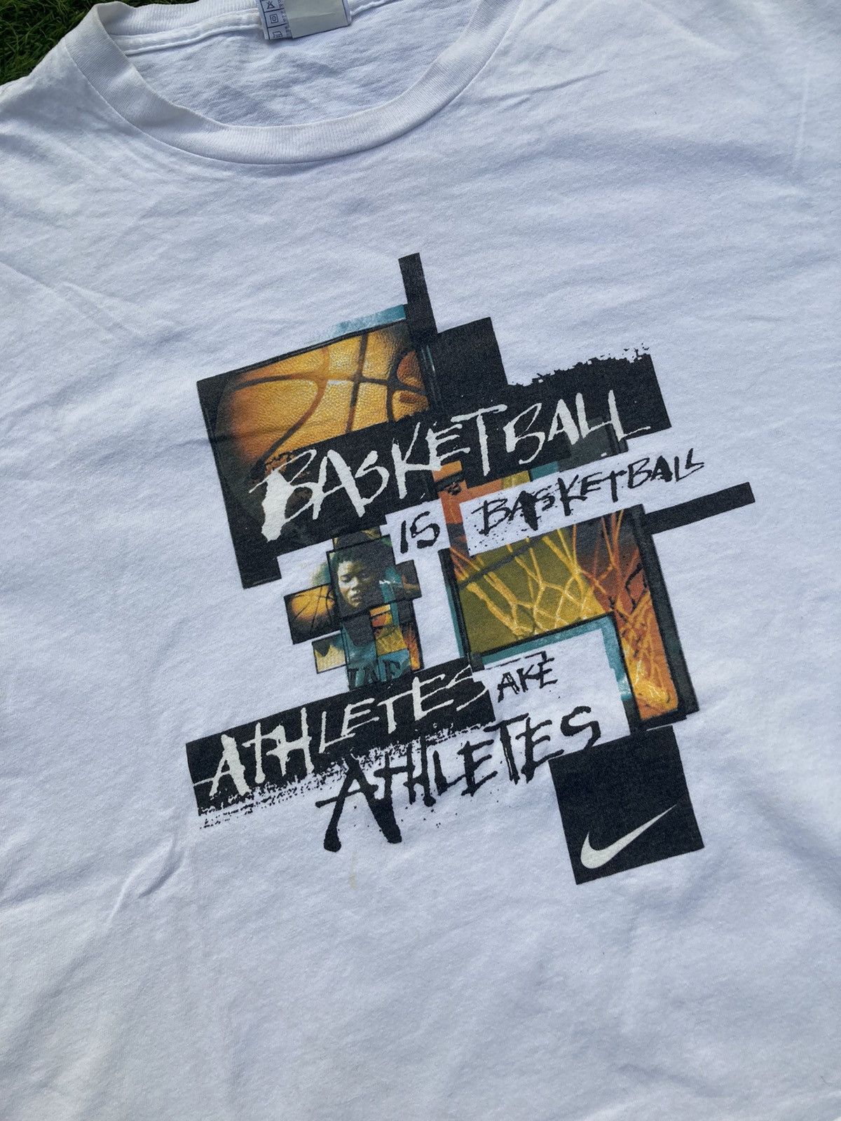 Nike Vintage Nike basketball t shirt Size US XL / EU 56 / 4 - 2 Thumbnail