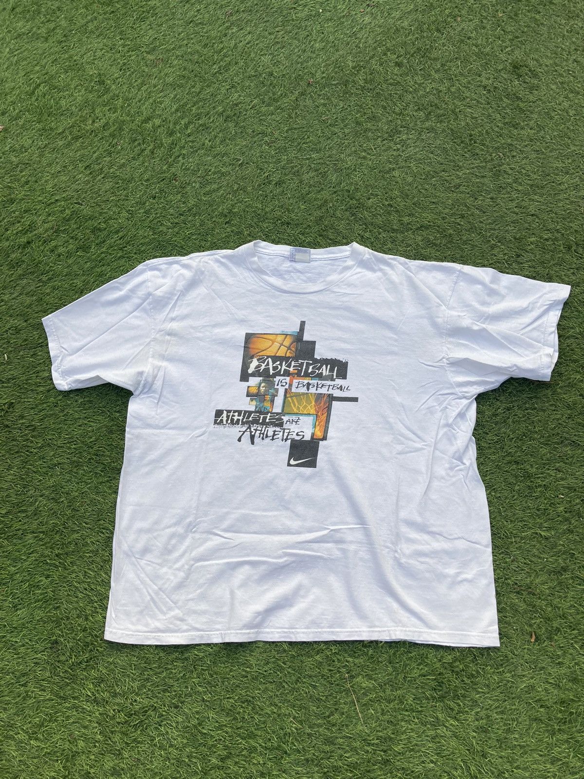 Nike Vintage Nike basketball t shirt Size US XL / EU 56 / 4 - 1 Thumbnail