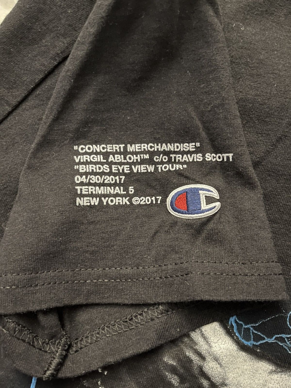 Champion × Travis Scott Champion x Travis Scott T-Shirt Size US S / EU 44-46 / 1 - 3 Thumbnail