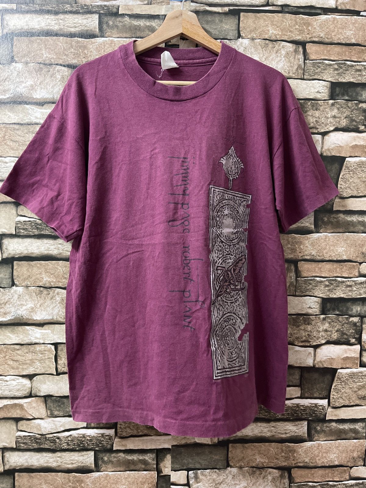 Band Tees VINTAGE LED ZEPPELIN SPELLOUT ©️1995 PAGEPLANT VERY RARE Size US L / EU 52-54 / 3 - 1 Thumbnail