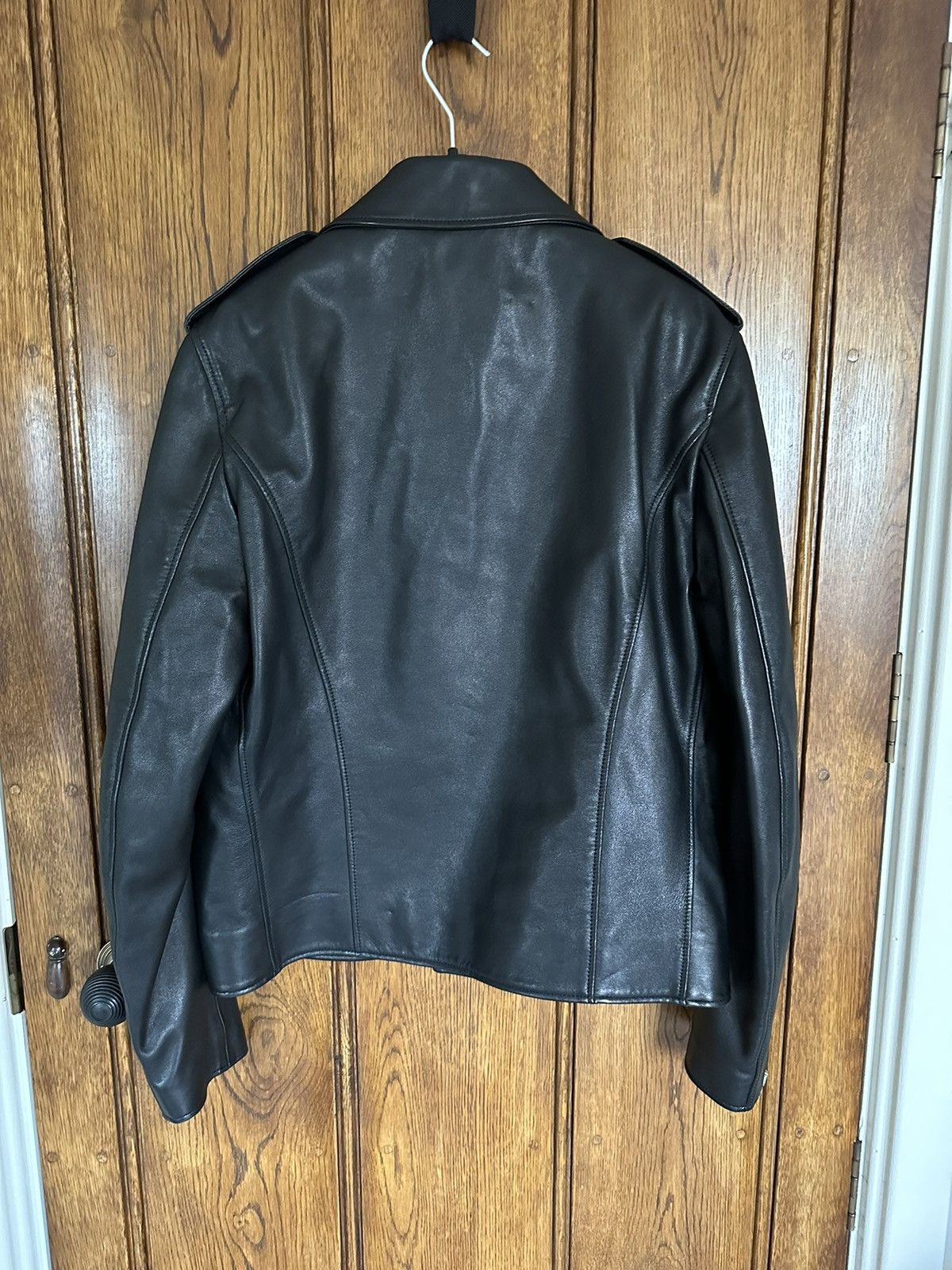 Saint Laurent Paris SS14 Saint Laurent leather biker jacket BNWT Hedi Slimane 52 Size US L / EU 52-54 / 3 - 16 Thumbnail