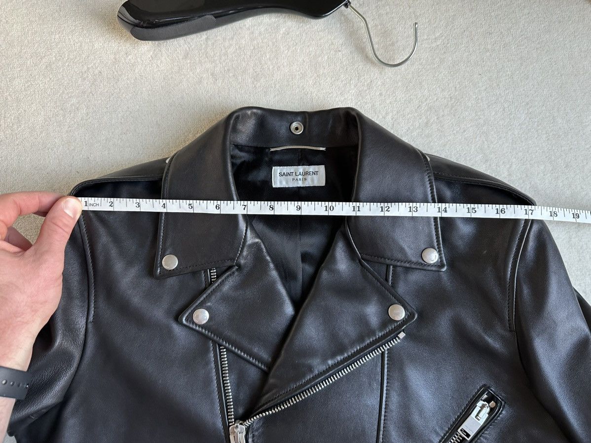 Saint Laurent Paris SS14 Saint Laurent leather biker jacket BNWT Hedi Slimane 52 Size US L / EU 52-54 / 3 - 9 Thumbnail