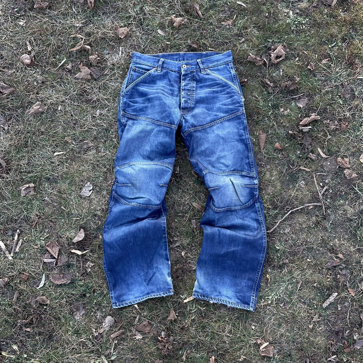 Vintage Vintage Y2K Distressed Baggy Jeans Thrashed Workwear Punk 32 Size US 32 / EU 48 - 1 Thumbnail