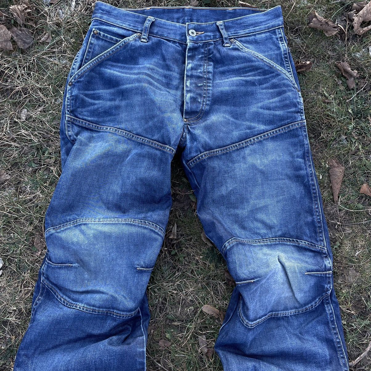 Vintage Vintage Y2K Distressed Baggy Jeans Thrashed Workwear Punk 32 Size US 32 / EU 48 - 4 Thumbnail