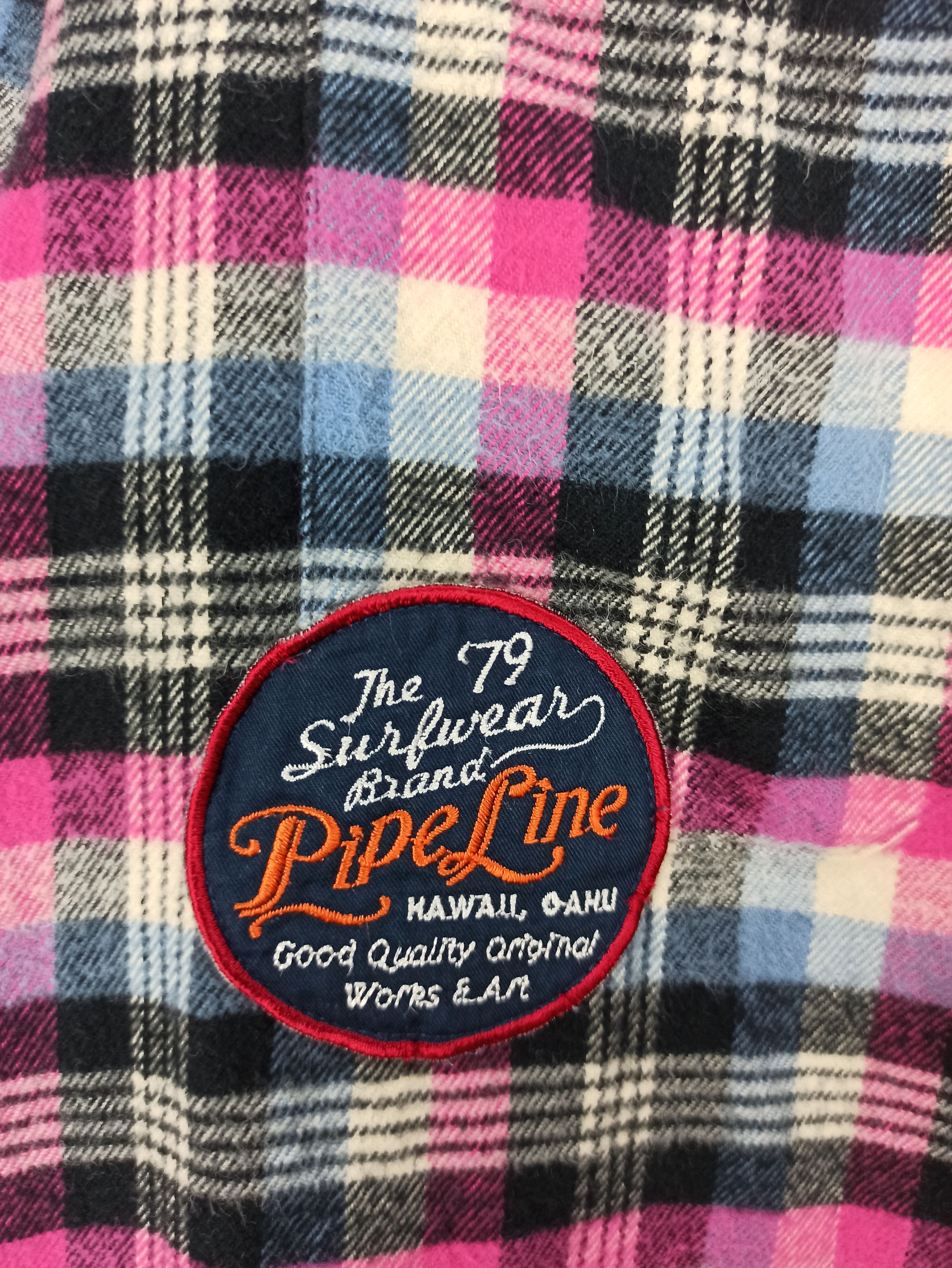 Flannel Pipe Line Surfwear Brand Hawaii Flannel Shirt Button Ups Size US M / EU 48-50 / 2 - 4 Thumbnail