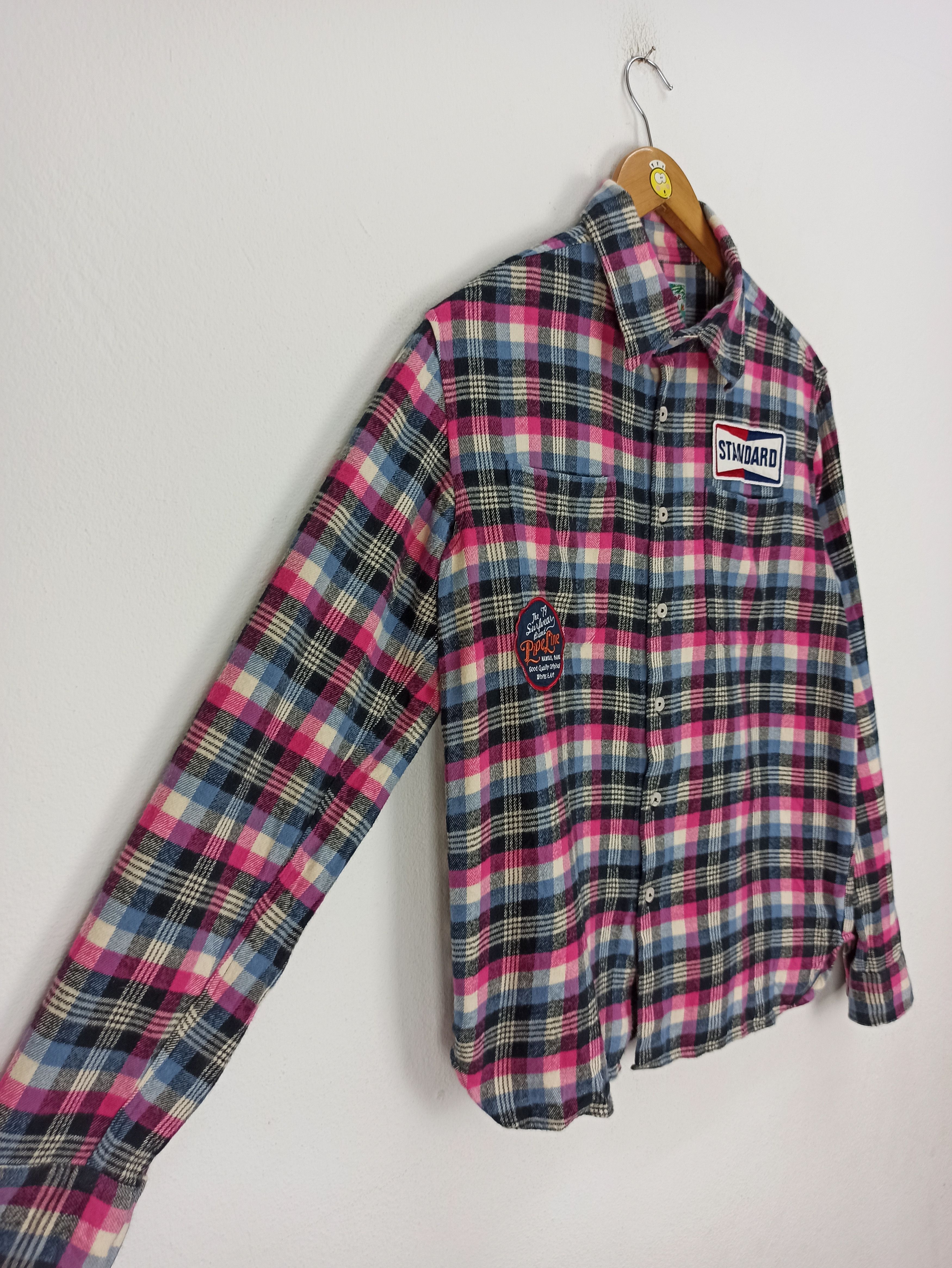 Flannel Pipe Line Surfwear Brand Hawaii Flannel Shirt Button Ups Size US M / EU 48-50 / 2 - 5 Thumbnail