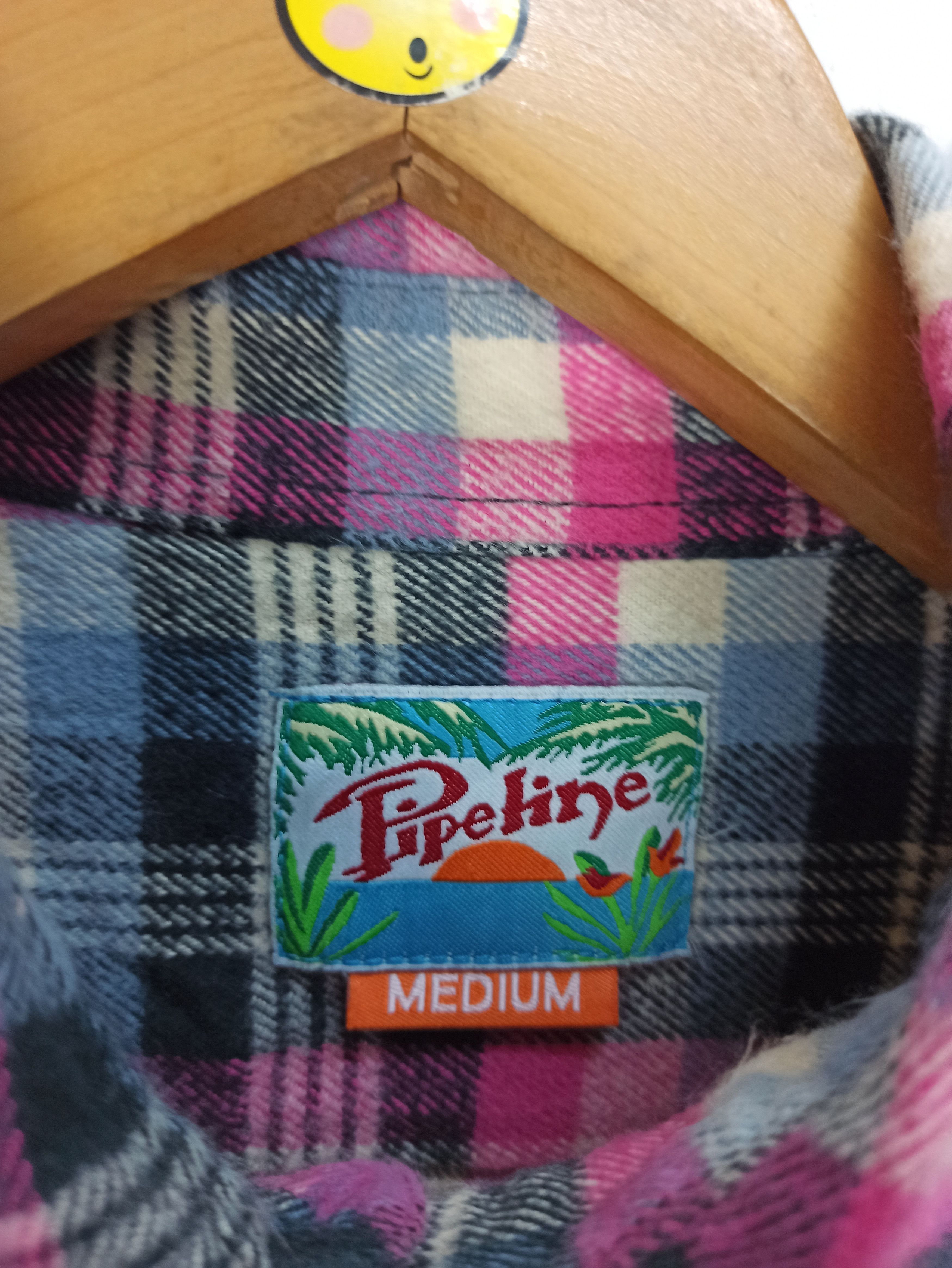 Flannel Pipe Line Surfwear Brand Hawaii Flannel Shirt Button Ups Size US M / EU 48-50 / 2 - 9 Thumbnail