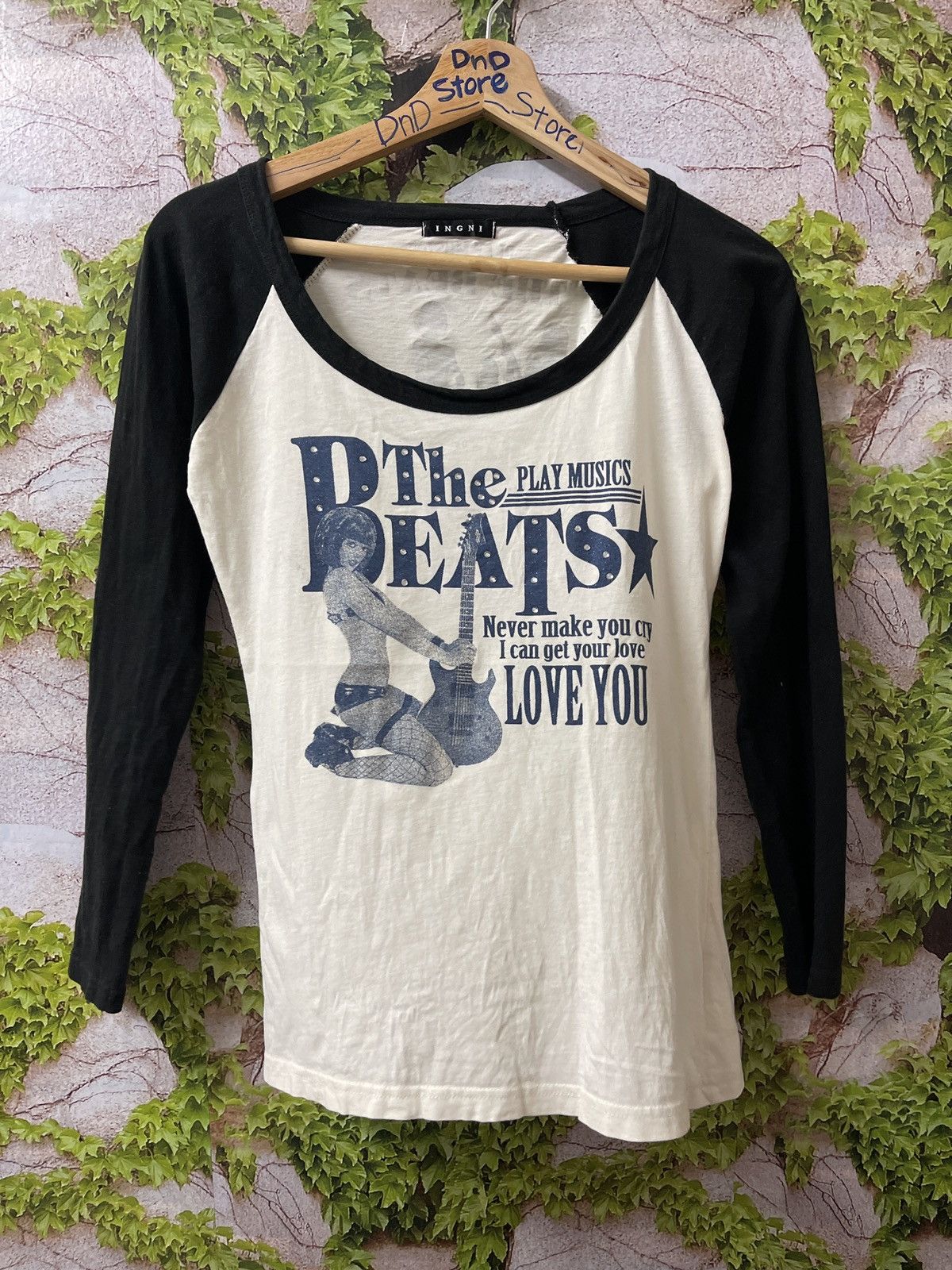 Band Tees VINTAGE THE BEATS PLAY MUSIC SEXY GIRL VERY RARE Size M / US 6-8 / IT 42-44 - 1 Thumbnail