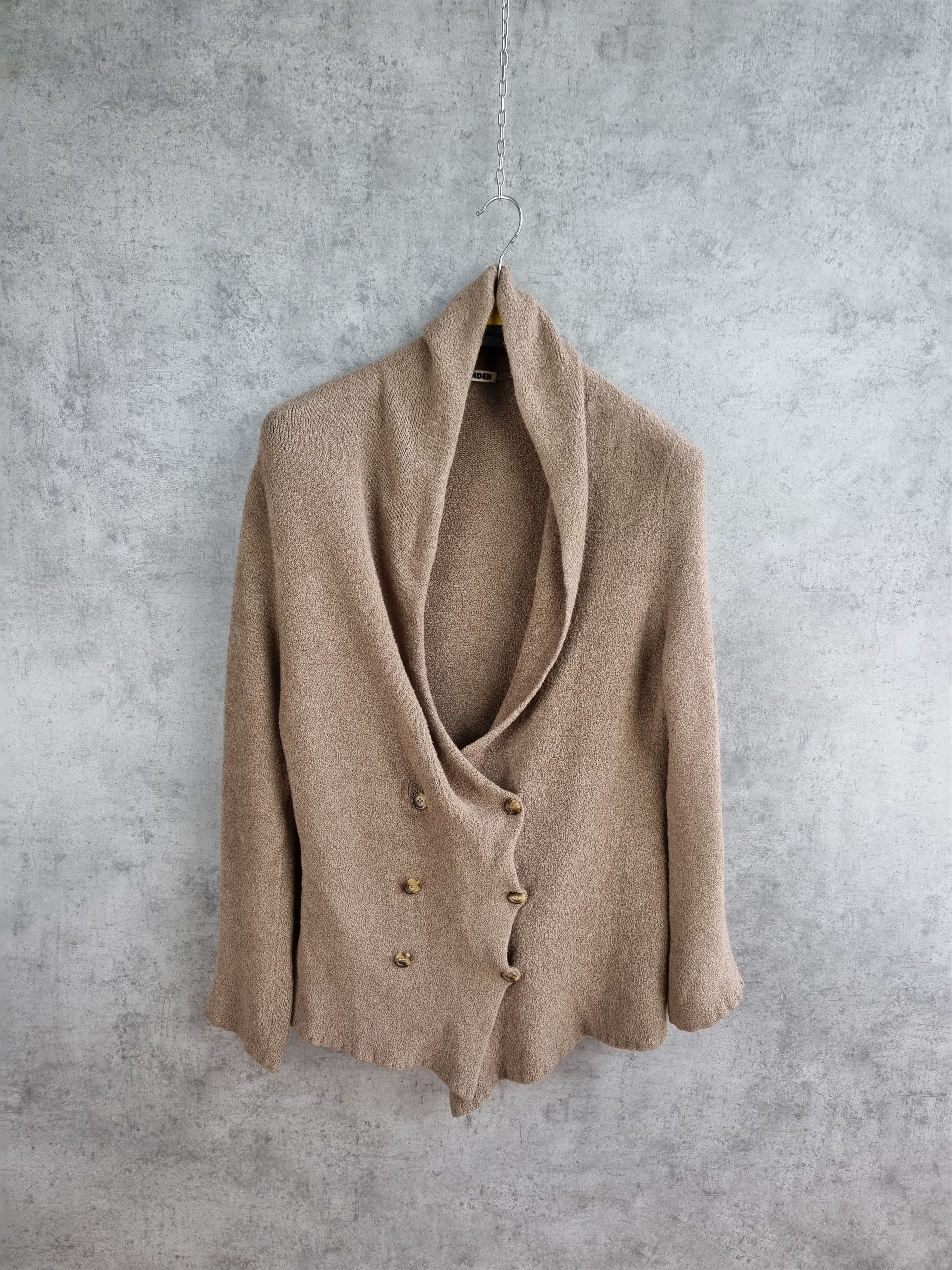 Jil Sander Rare JIL SANDER Cardigan Kurt Cobain style RAF SIMONS era Size S / US 4 / IT 40 - 1 Thumbnail