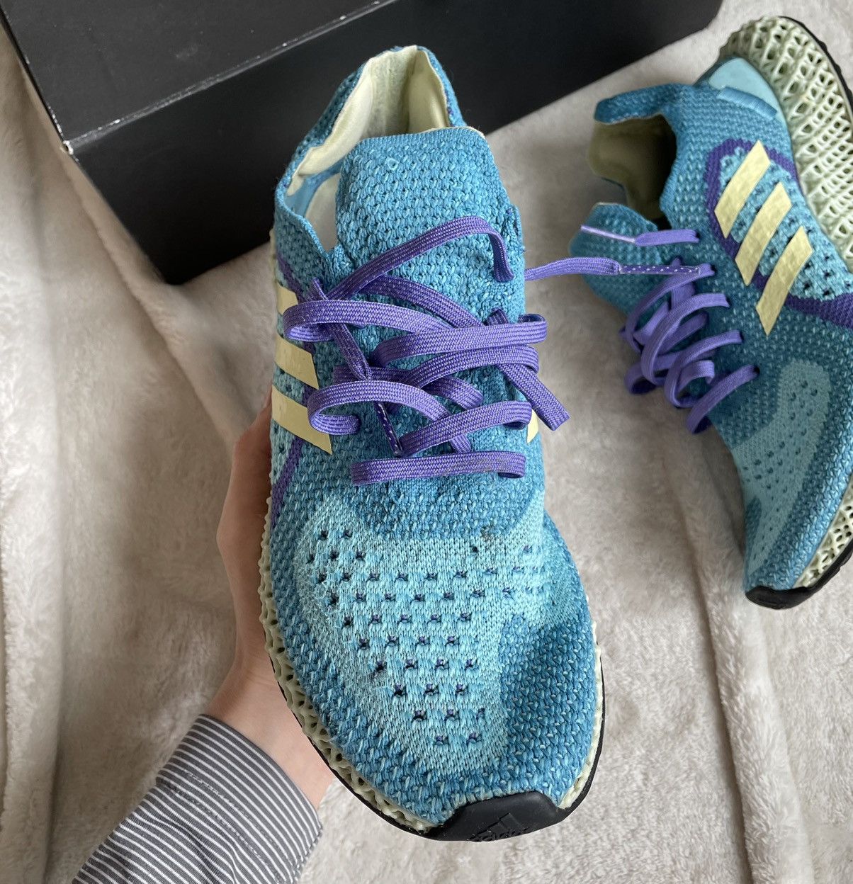 Aqua Adidas 4d Shoes Adidas 4D Aqua