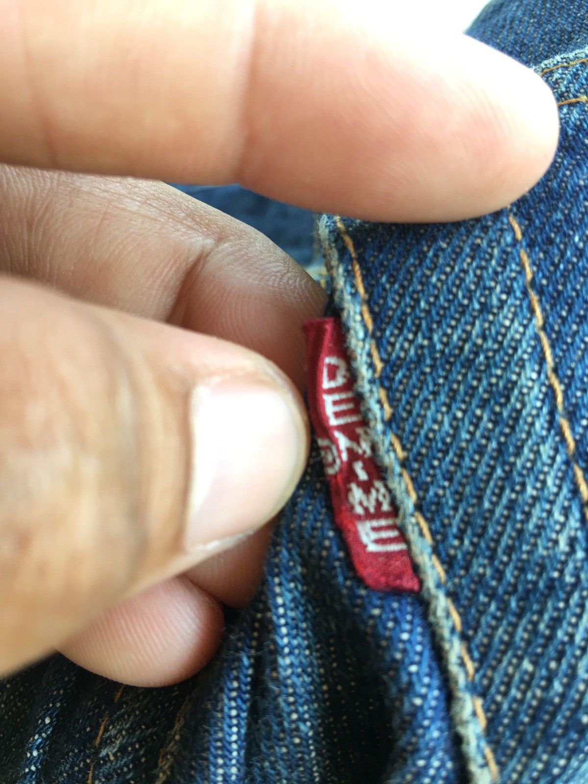 Denime Japanese Brand Vintage Denime Distressed Jeans Size US 30 / EU 46 - 5 Thumbnail