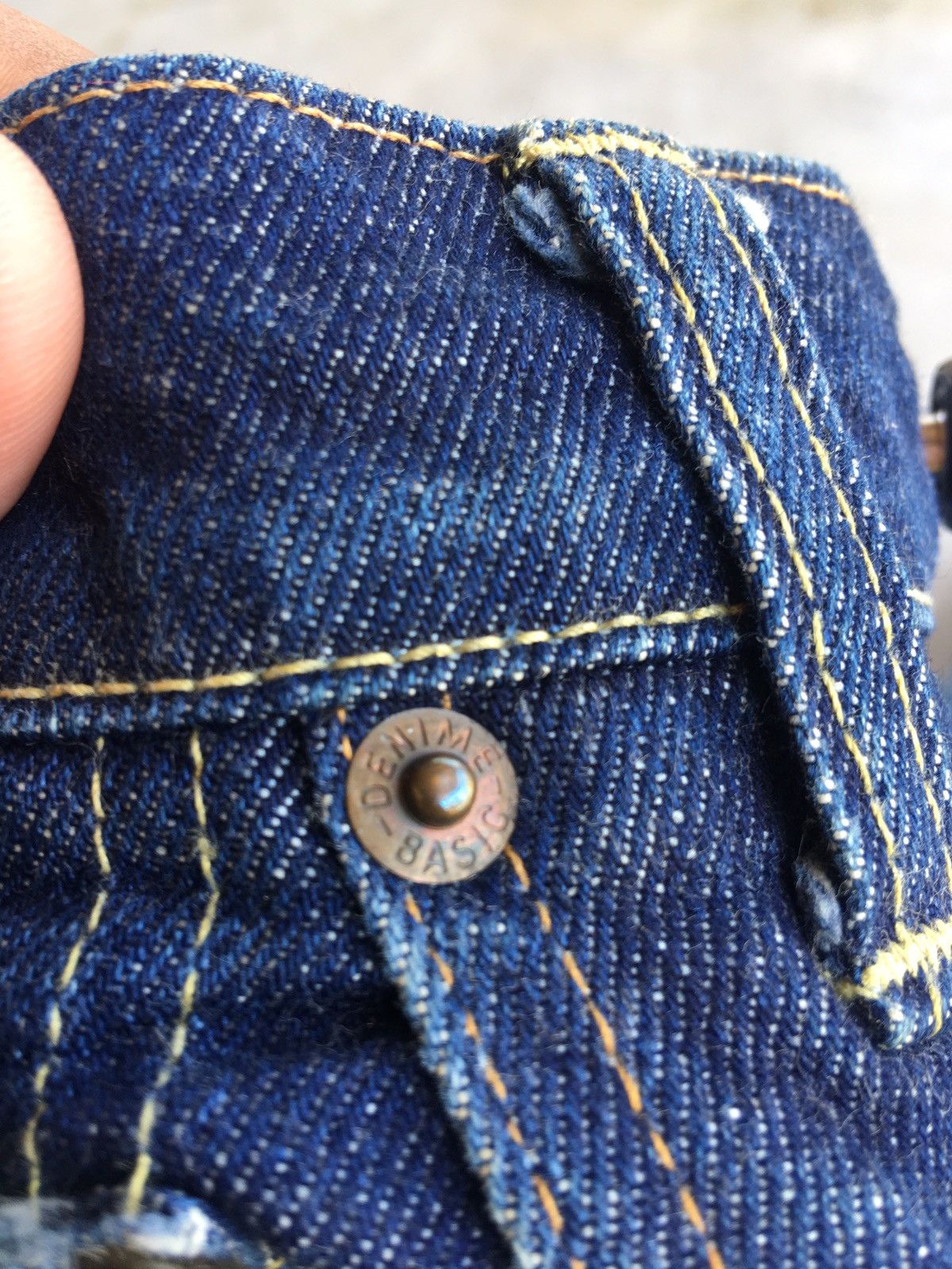 Denime Japanese Brand Vintage Denime Distressed Jeans Size US 30 / EU 46 - 8 Thumbnail