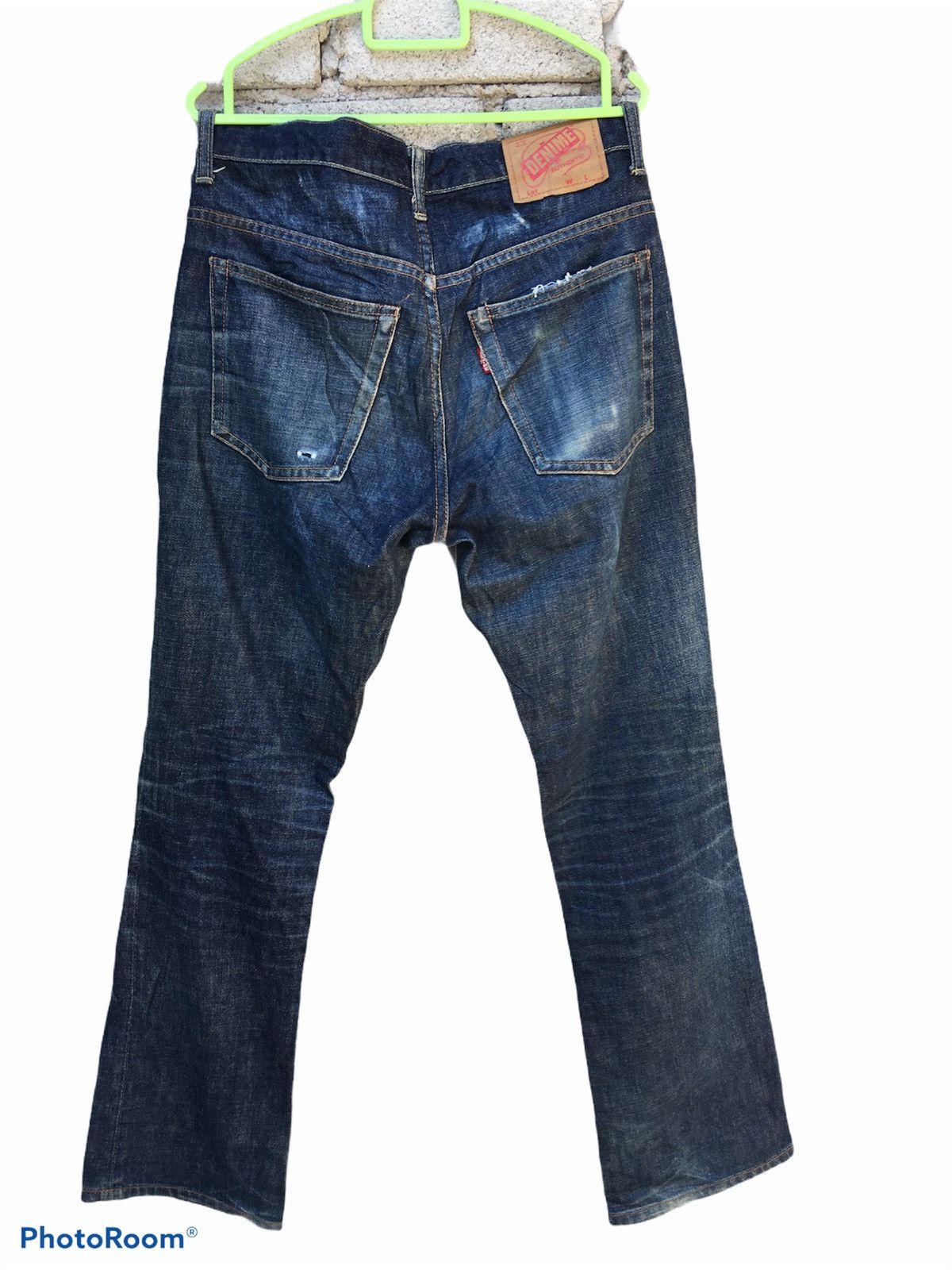 Denime Japanese Brand Vintage Denime Distressed Jeans Size US 30 / EU 46 - 3 Thumbnail
