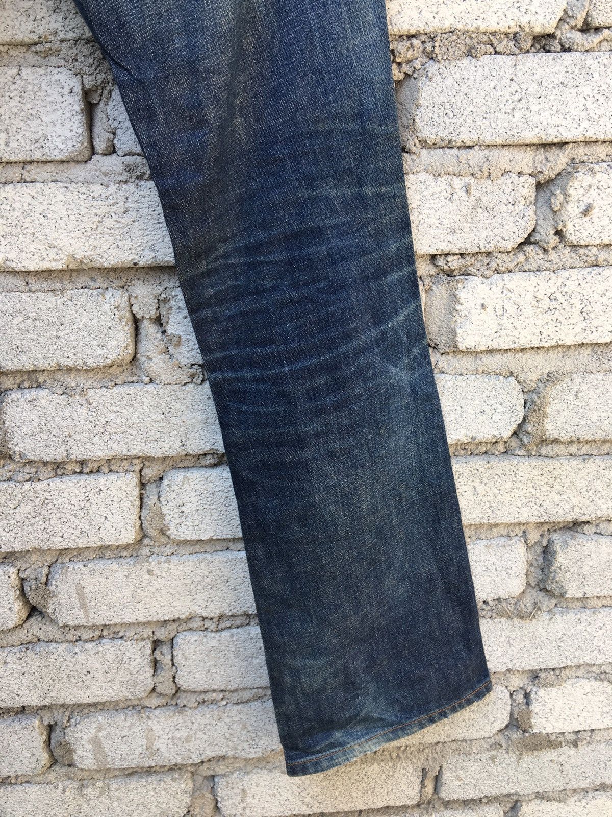 Denime Japanese Brand Vintage Denime Distressed Jeans Size US 30 / EU 46 - 21 Thumbnail