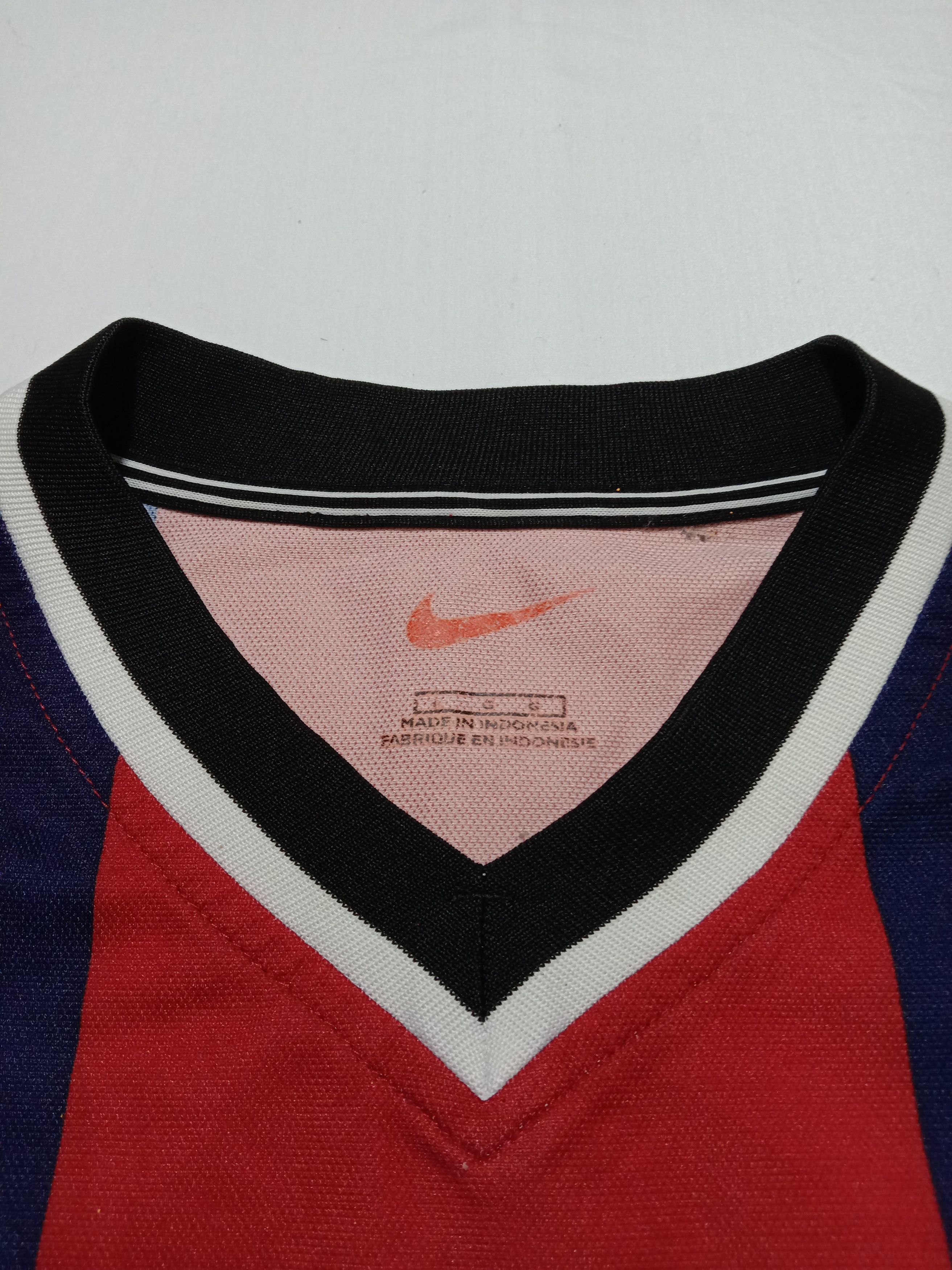 Nike Nike Jersey No 4 Stripes Large Size Embroidery Logo Size US L / EU 52-54 / 3 - 3 Thumbnail