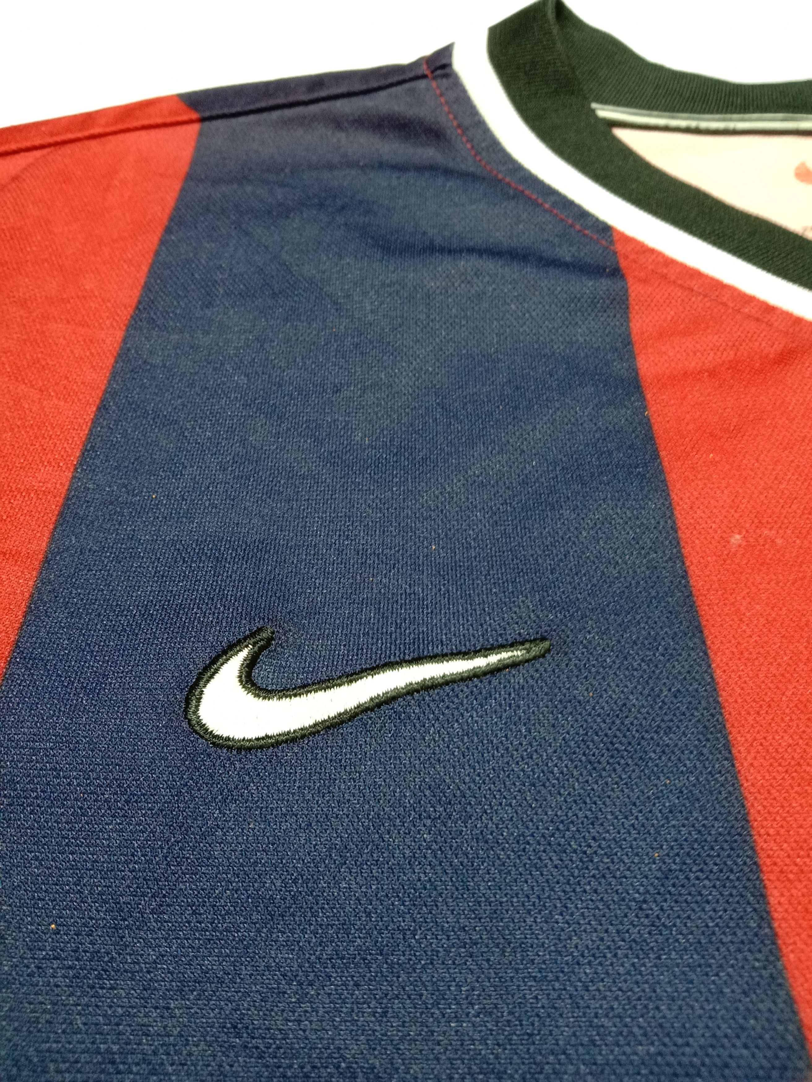 Nike Nike Jersey No 4 Stripes Large Size Embroidery Logo Size US L / EU 52-54 / 3 - 5 Thumbnail