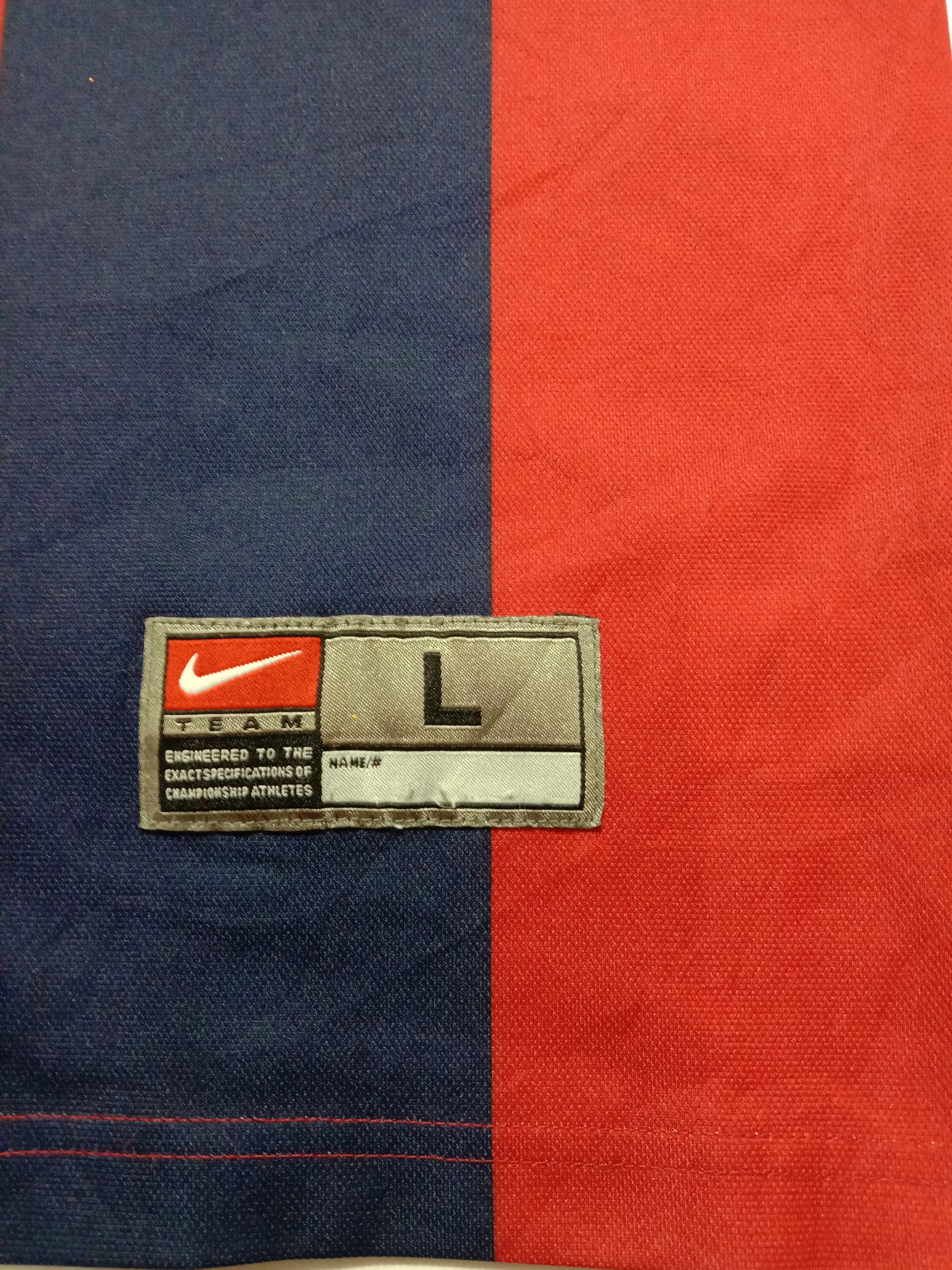 Nike Nike Jersey No 4 Stripes Large Size Embroidery Logo Size US L / EU 52-54 / 3 - 8 Thumbnail