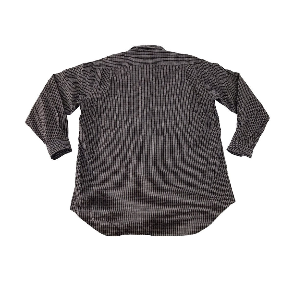 Moschino Cheng And Chie Moschino Shirt Single Pocket Striped Checked Size US XL / EU 56 / 4 - 5 Thumbnail
