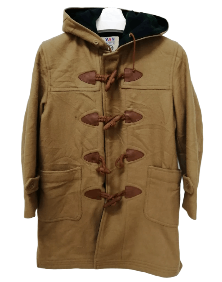 Van VAN BOYS Wool Duffle Jacket Size US S / EU 44-46 / 1 - 1 Thumbnail
