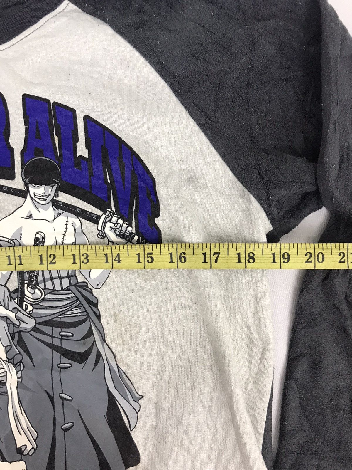 Anime Vintage One Piece Mugiwara Pirate Anime Japanese Cartoon Size S / US 4 / IT 40 - 4 Thumbnail