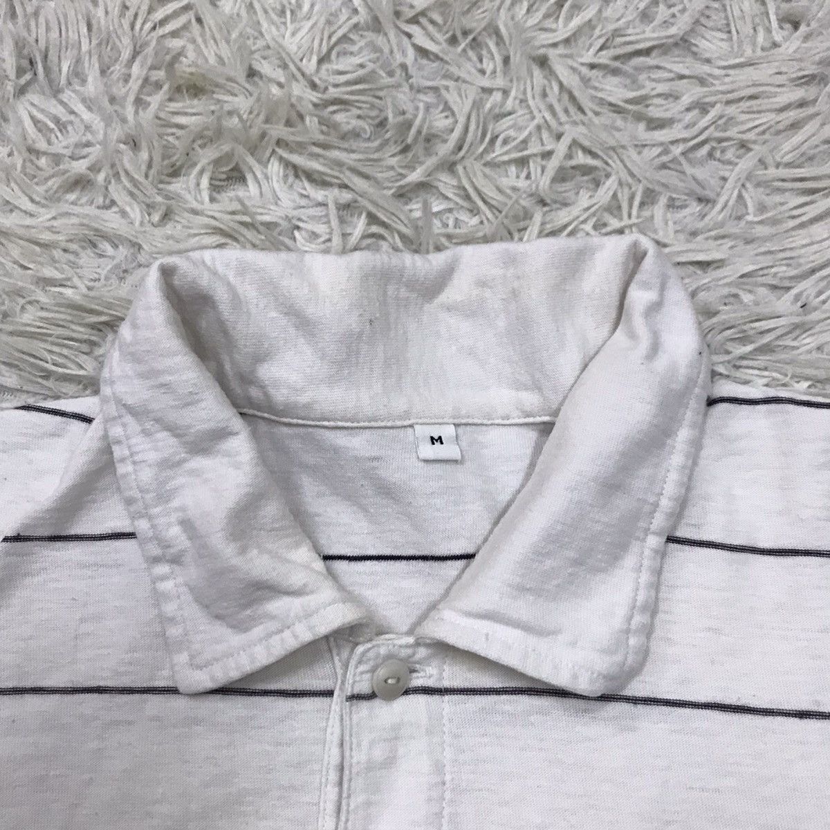 Japanese Brand VINTAGE STRIPE POLO SHIRT Size US S / EU 44-46 / 1 - 7 Thumbnail