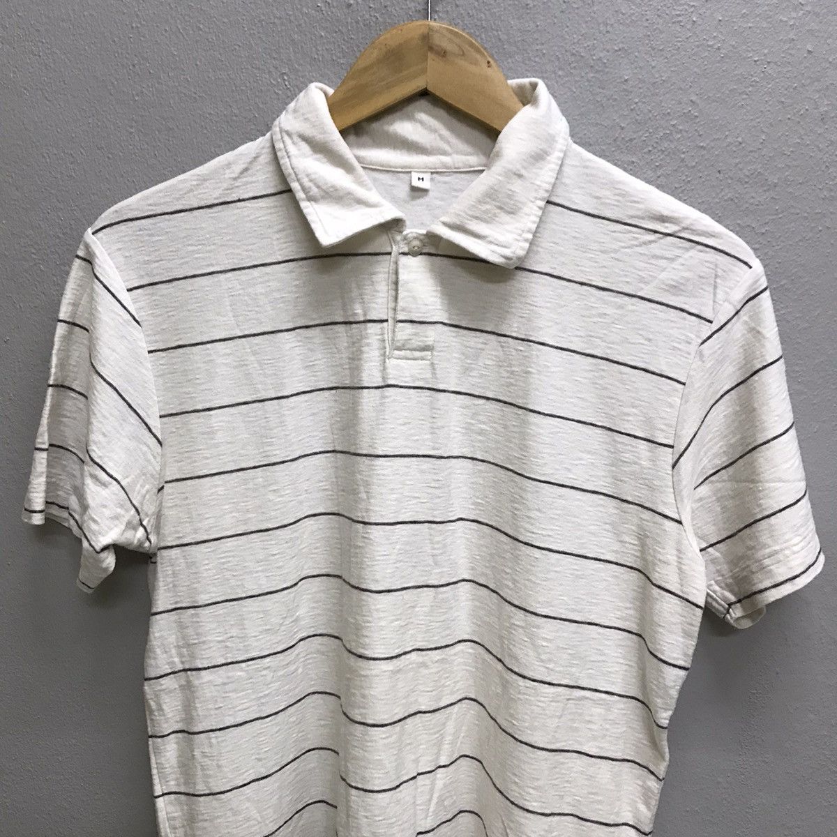 Japanese Brand VINTAGE STRIPE POLO SHIRT Size US S / EU 44-46 / 1 - 4 Thumbnail