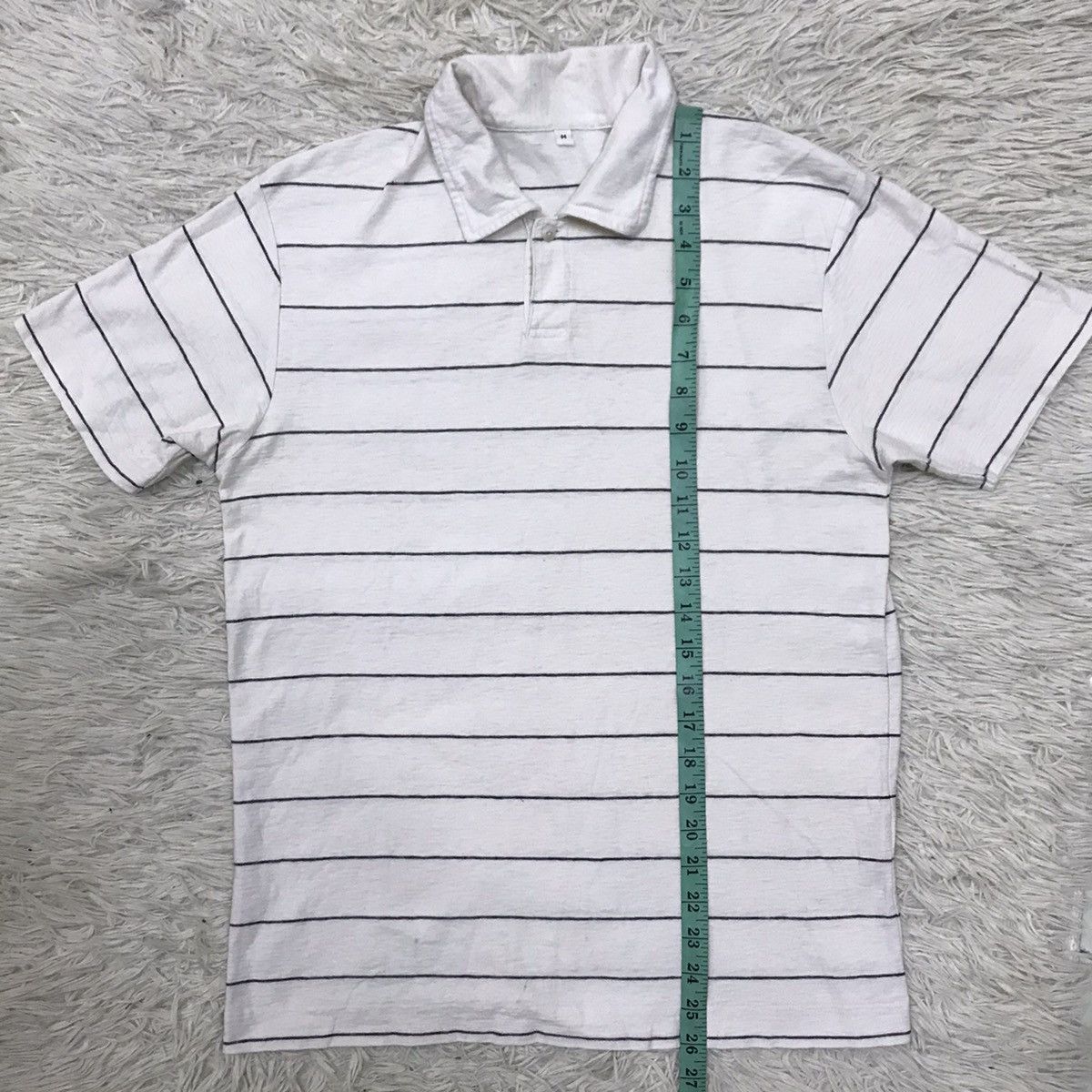 Japanese Brand VINTAGE STRIPE POLO SHIRT Size US S / EU 44-46 / 1 - 10 Thumbnail