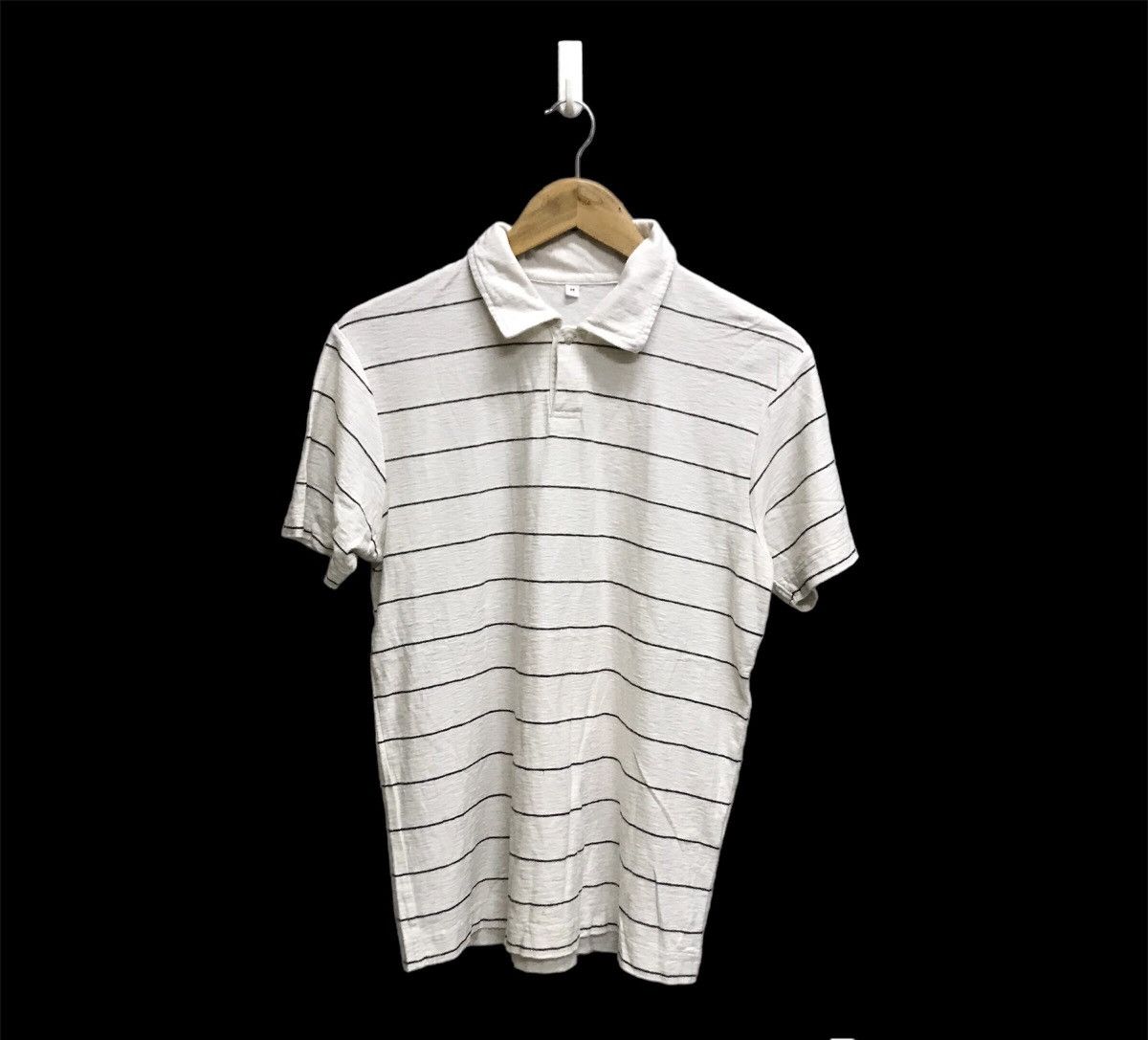 Japanese Brand VINTAGE STRIPE POLO SHIRT Size US S / EU 44-46 / 1 - 1 Thumbnail