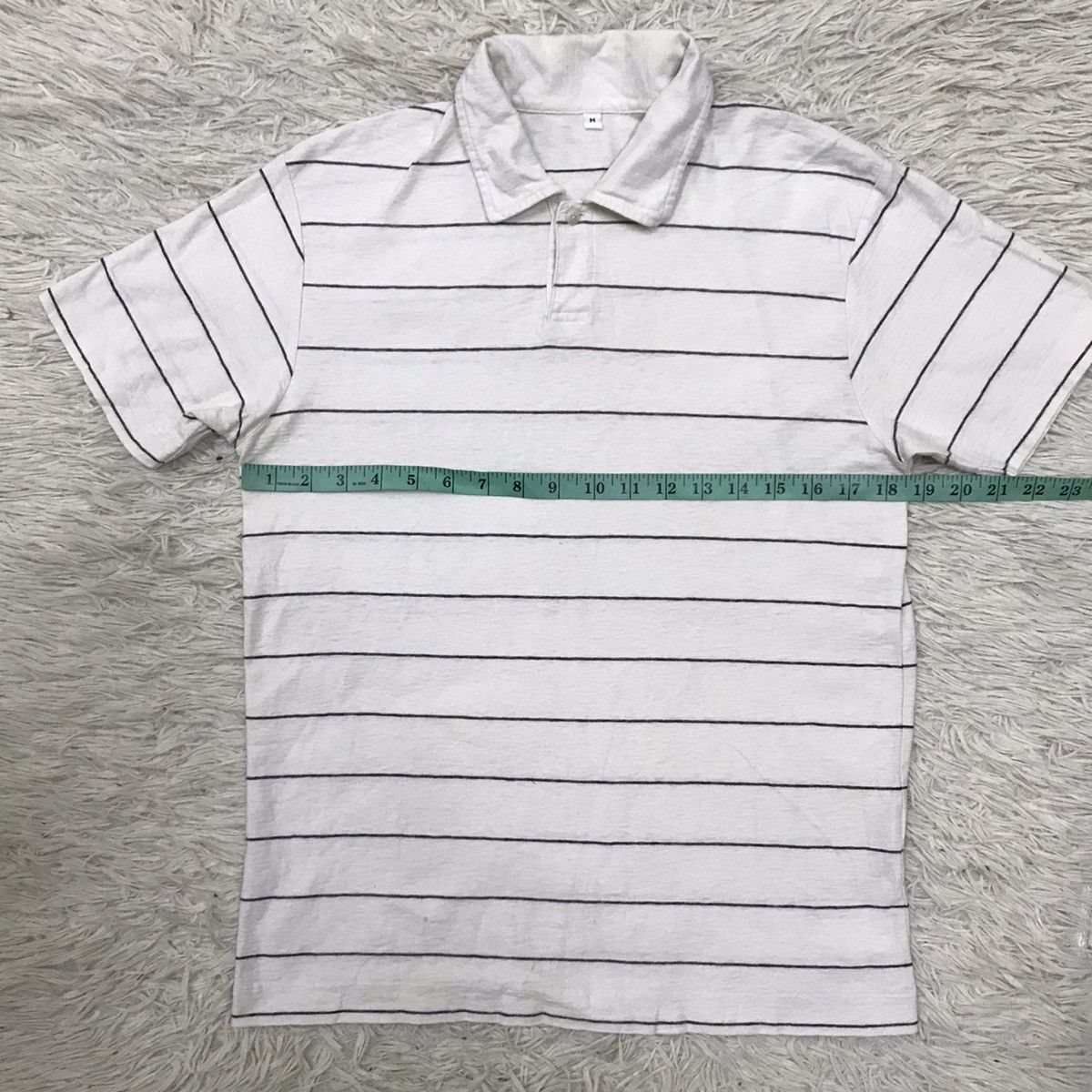 Japanese Brand VINTAGE STRIPE POLO SHIRT Size US S / EU 44-46 / 1 - 9 Thumbnail