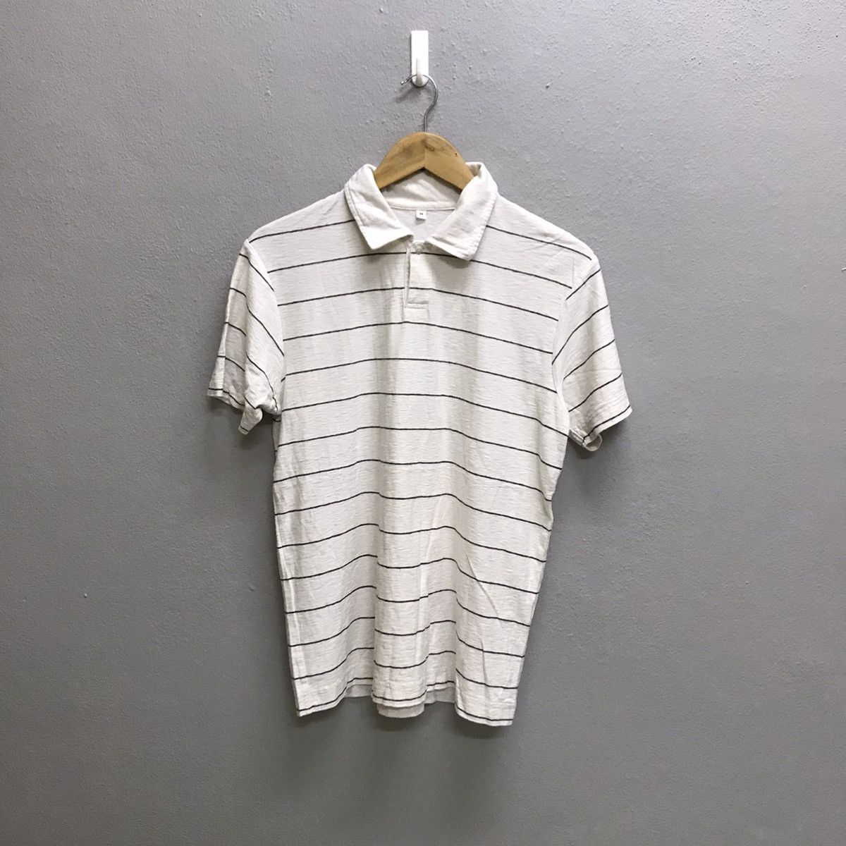 Japanese Brand VINTAGE STRIPE POLO SHIRT Size US S / EU 44-46 / 1 - 3 Thumbnail