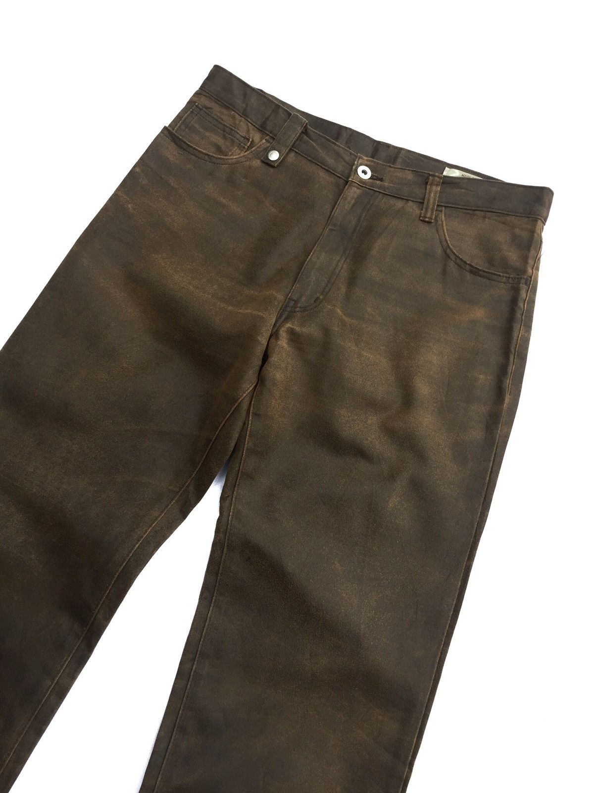 Moleskine JAPANESE BRAND MOVIN MOLESKINE WAXED PANTS Size US 32 / EU 48 - 5 Thumbnail