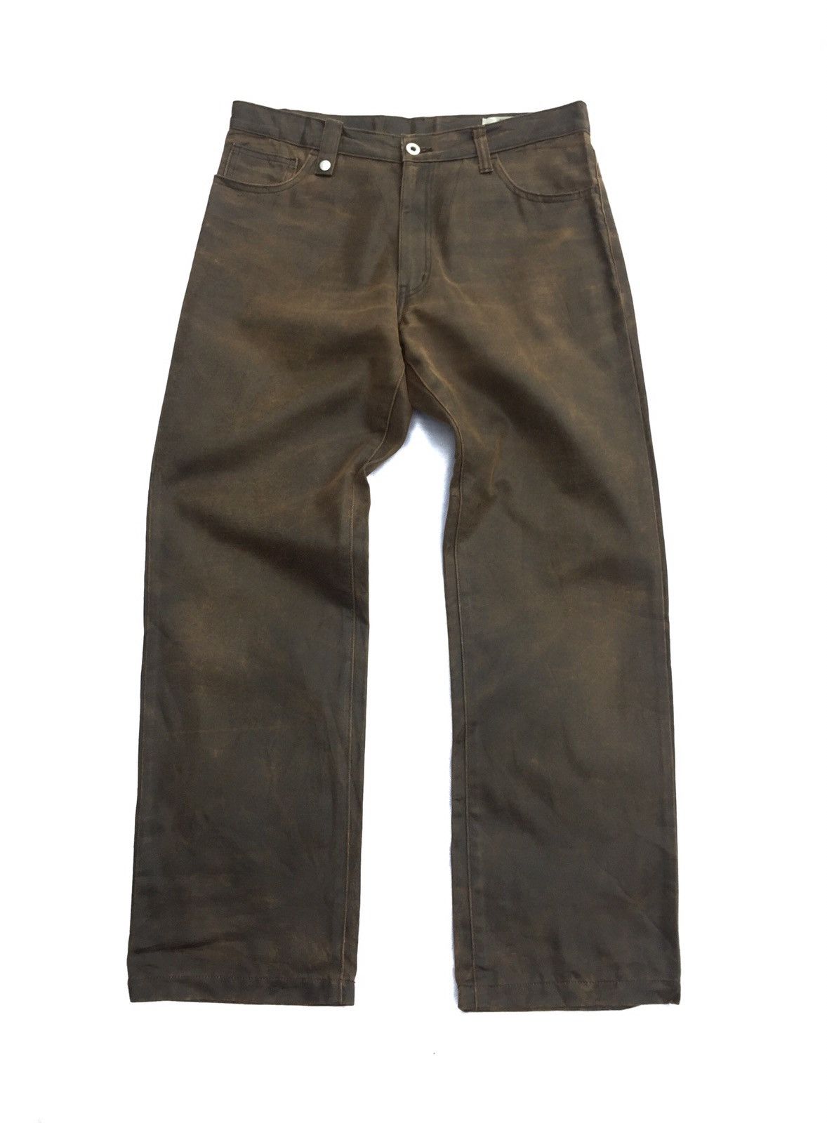 Moleskine JAPANESE BRAND MOVIN MOLESKINE WAXED PANTS Size US 32 / EU 48 - 2 Thumbnail