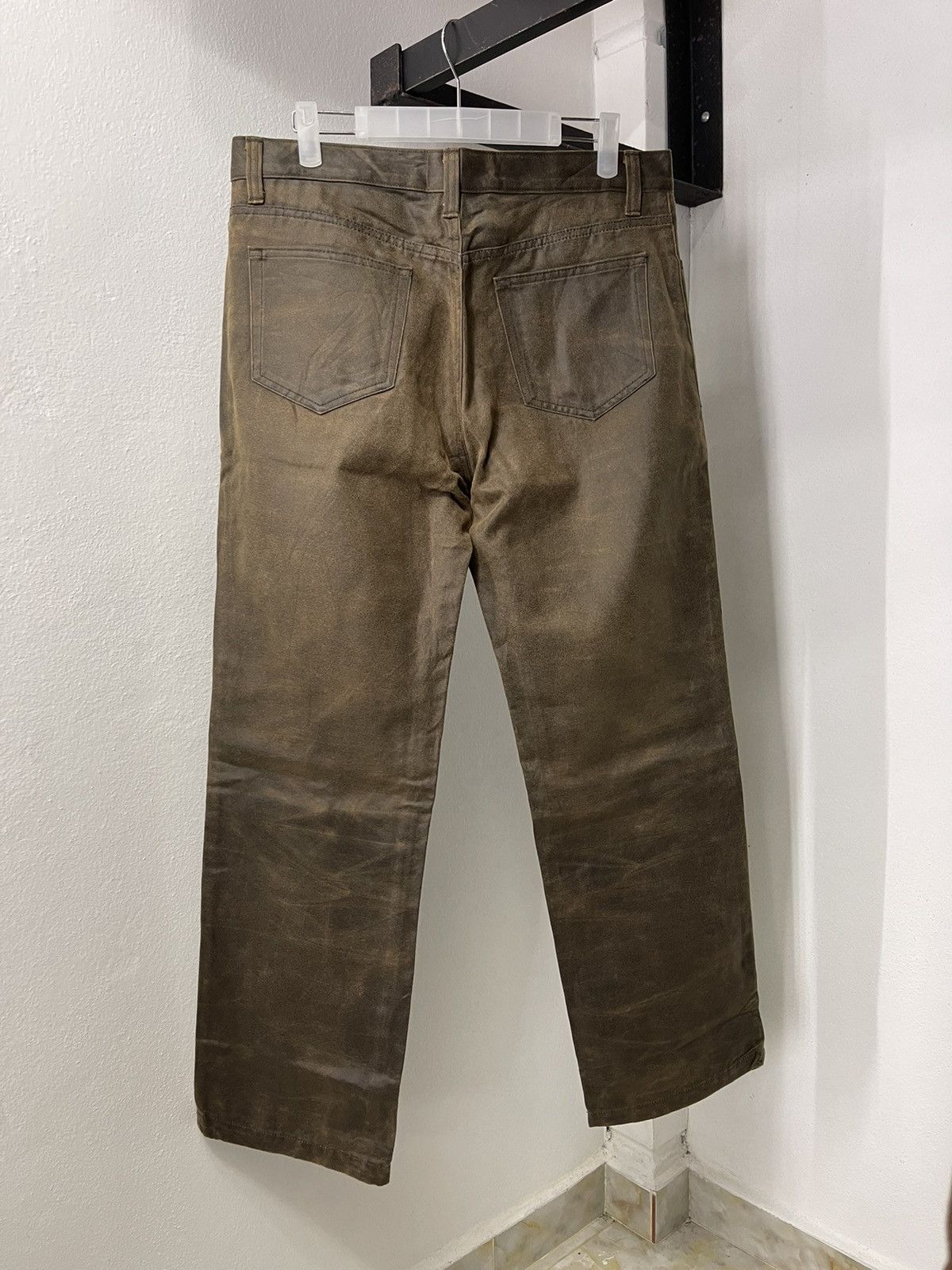 Moleskine JAPANESE BRAND MOVIN MOLESKINE WAXED PANTS Size US 32 / EU 48 - 12 Thumbnail