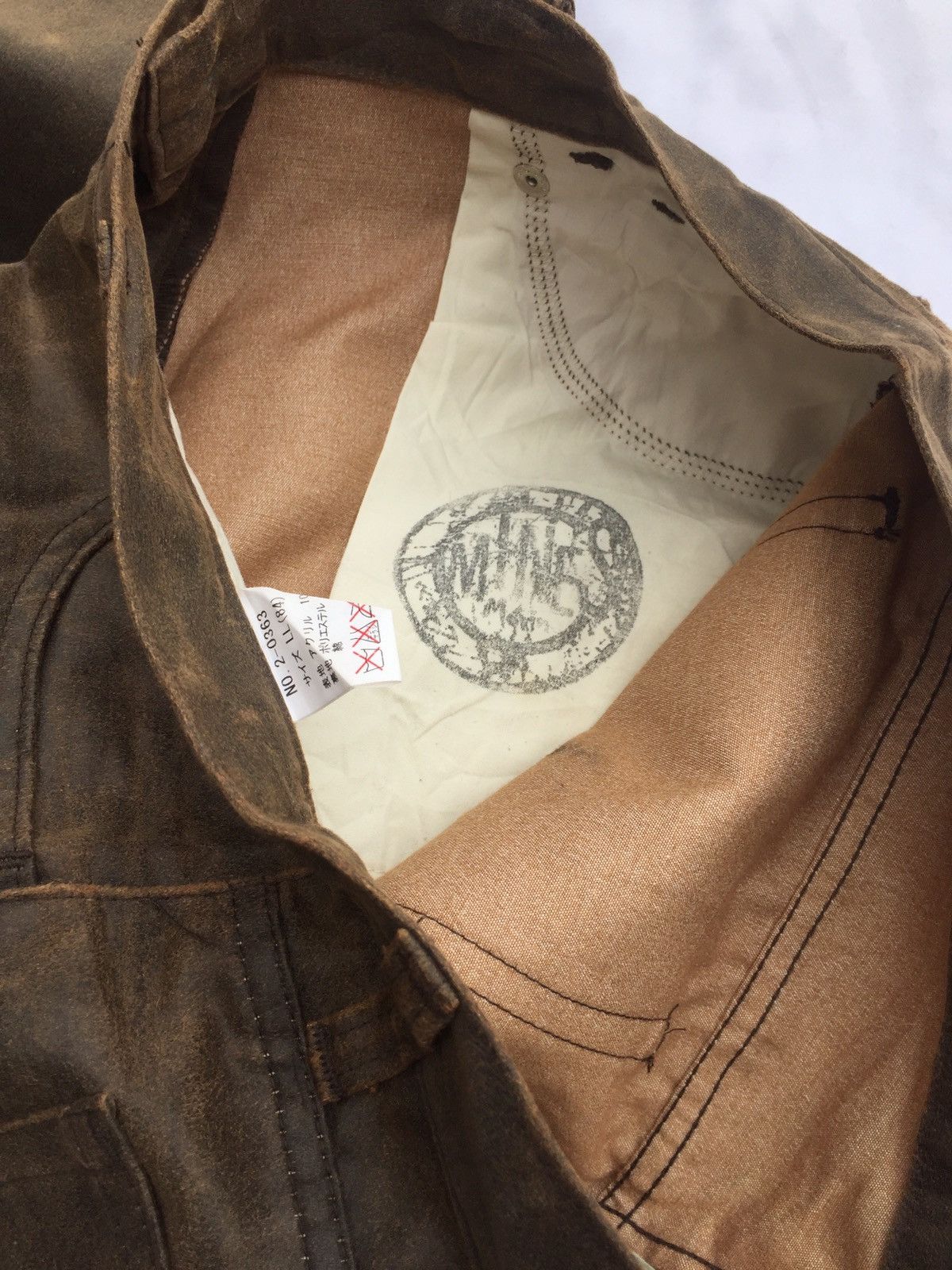 Moleskine JAPANESE BRAND MOVIN MOLESKINE WAXED PANTS Size US 32 / EU 48 - 10 Thumbnail